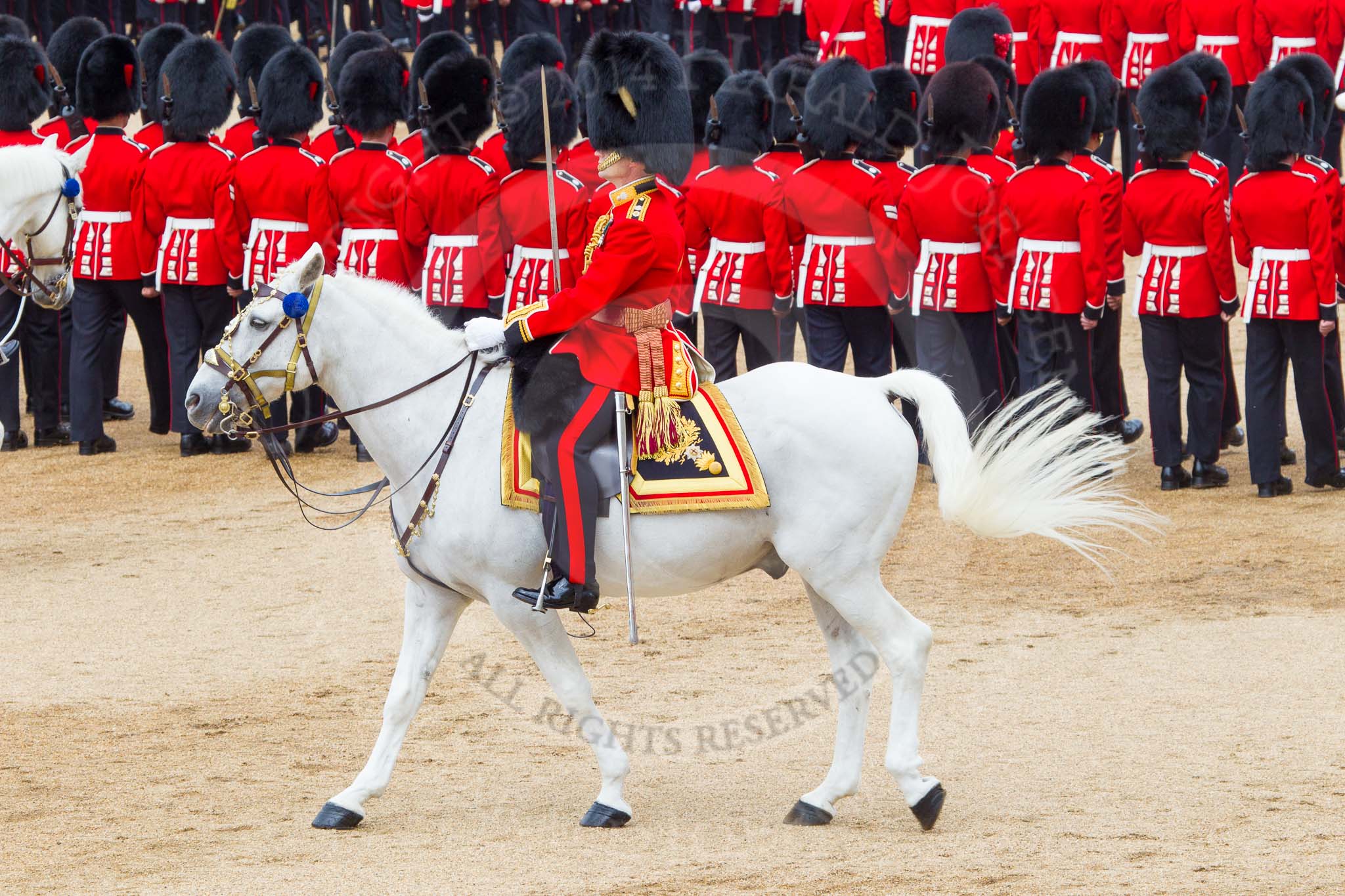 Trooping the Colour 2014.
Horse Guards Parade, Westminster,
London SW1A,

United Kingdom,
on 14 June 2014 at 11:40, image #659