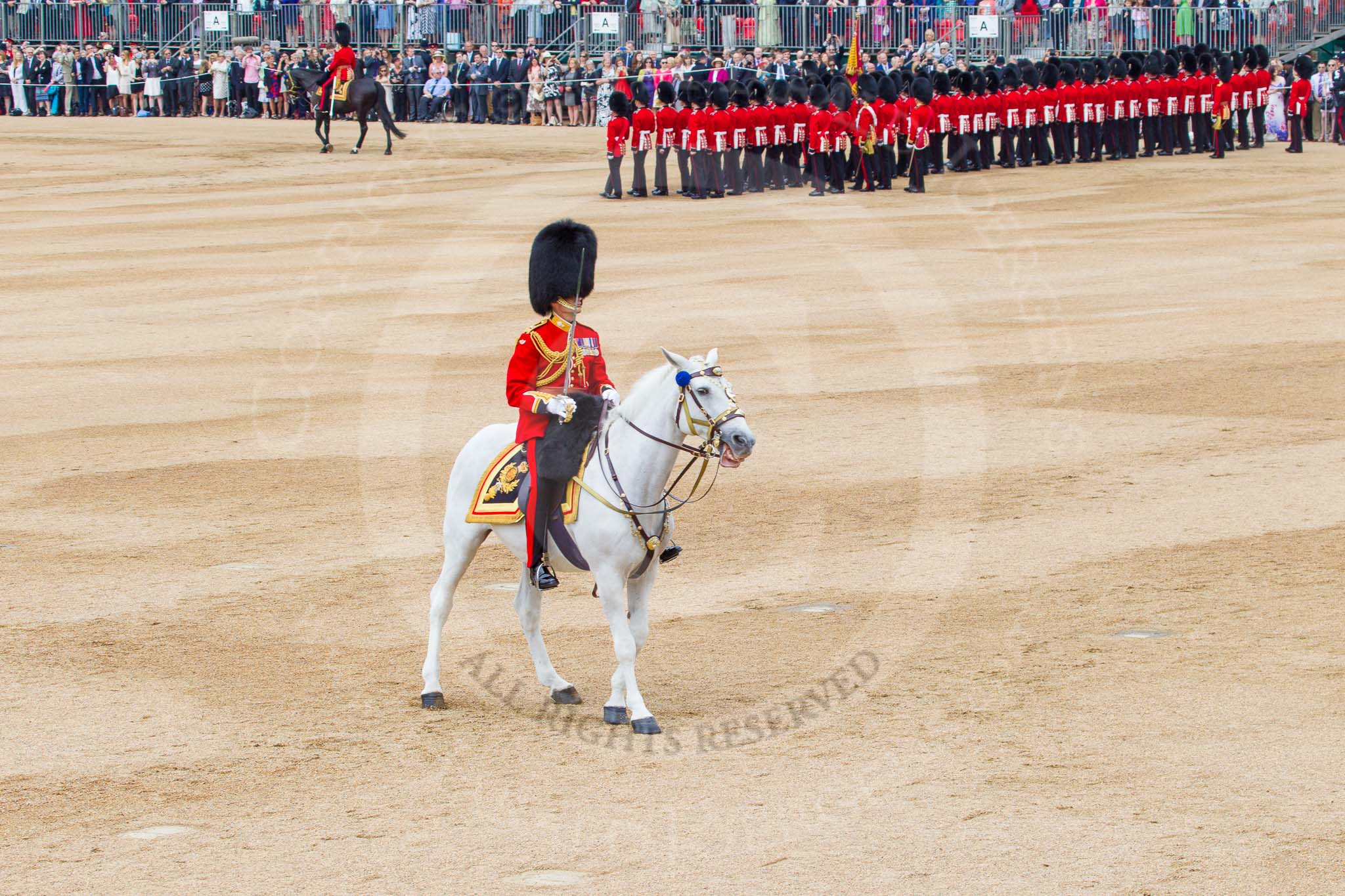 Trooping the Colour 2014.
Horse Guards Parade, Westminster,
London SW1A,

United Kingdom,
on 14 June 2014 at 11:41, image #665