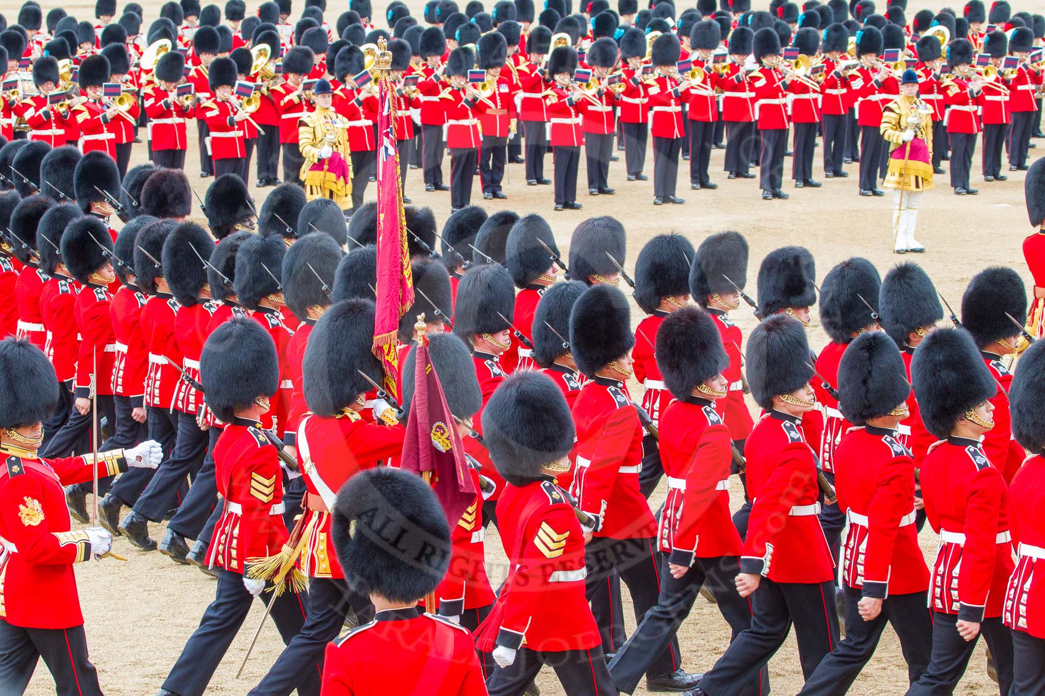 Trooping the Colour 2014.
Horse Guards Parade, Westminster,
London SW1A,

United Kingdom,
on 14 June 2014 at 11:47, image #688