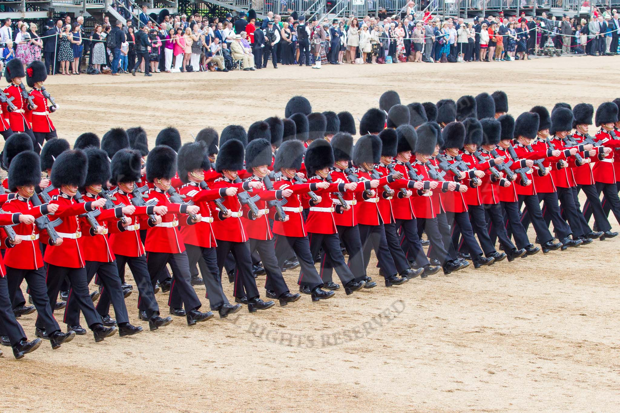 Trooping the Colour 2014.
Horse Guards Parade, Westminster,
London SW1A,

United Kingdom,
on 14 June 2014 at 11:47, image #692