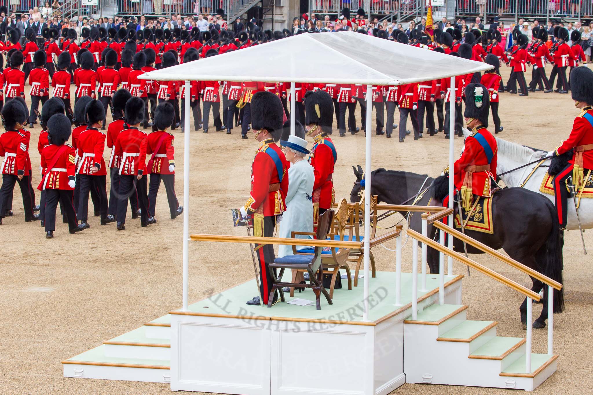 Trooping the Colour 2014.
Horse Guards Parade, Westminster,
London SW1A,

United Kingdom,
on 14 June 2014 at 11:47, image #693