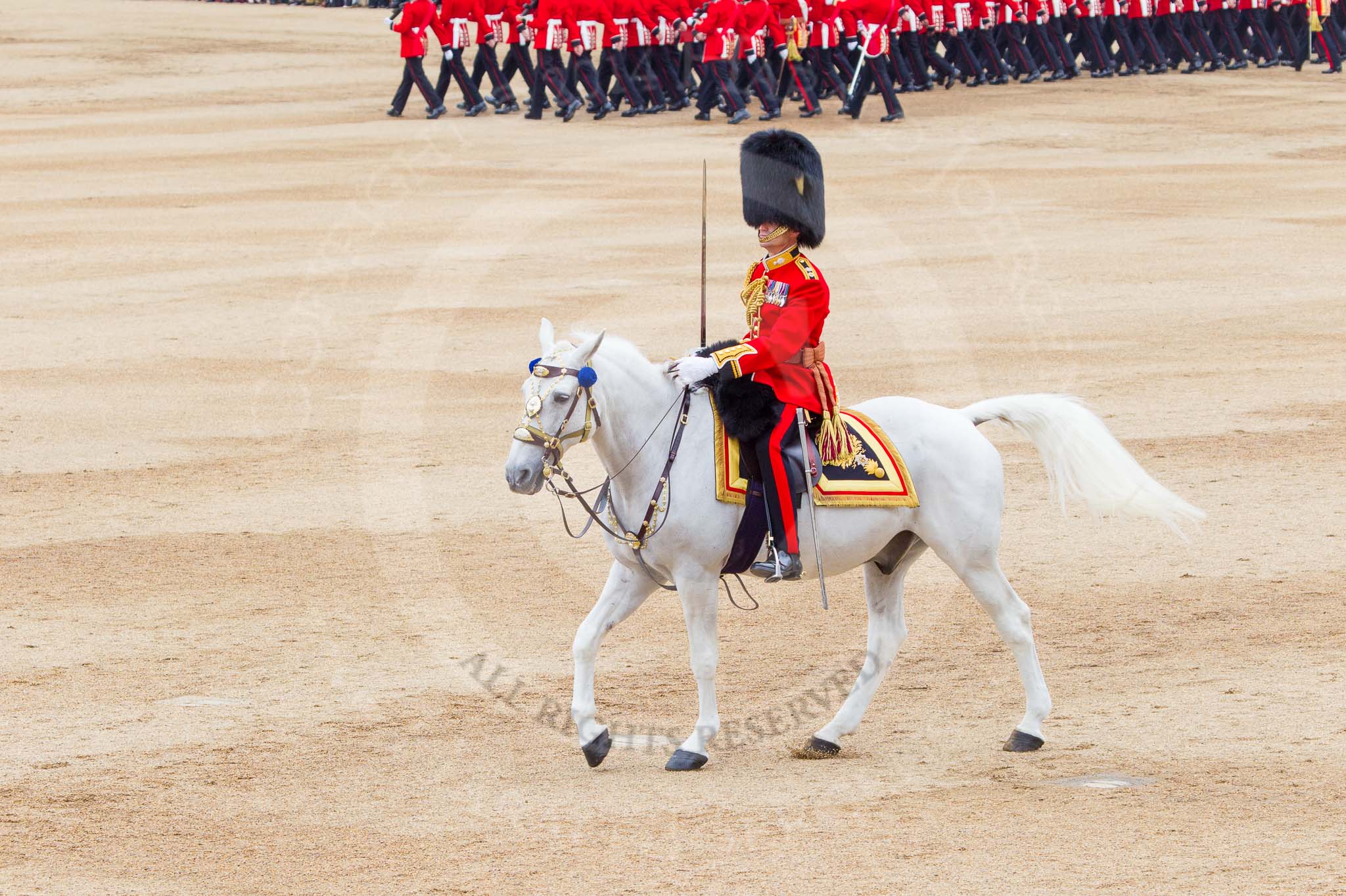 Trooping the Colour 2014.
Horse Guards Parade, Westminster,
London SW1A,

United Kingdom,
on 14 June 2014 at 11:48, image #695