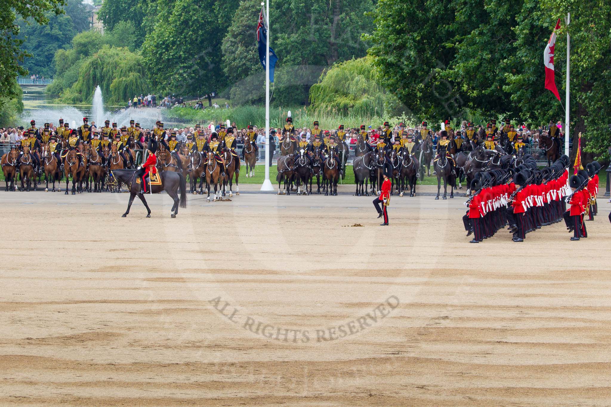 Trooping the Colour 2014.
Horse Guards Parade, Westminster,
London SW1A,

United Kingdom,
on 14 June 2014 at 11:50, image #703