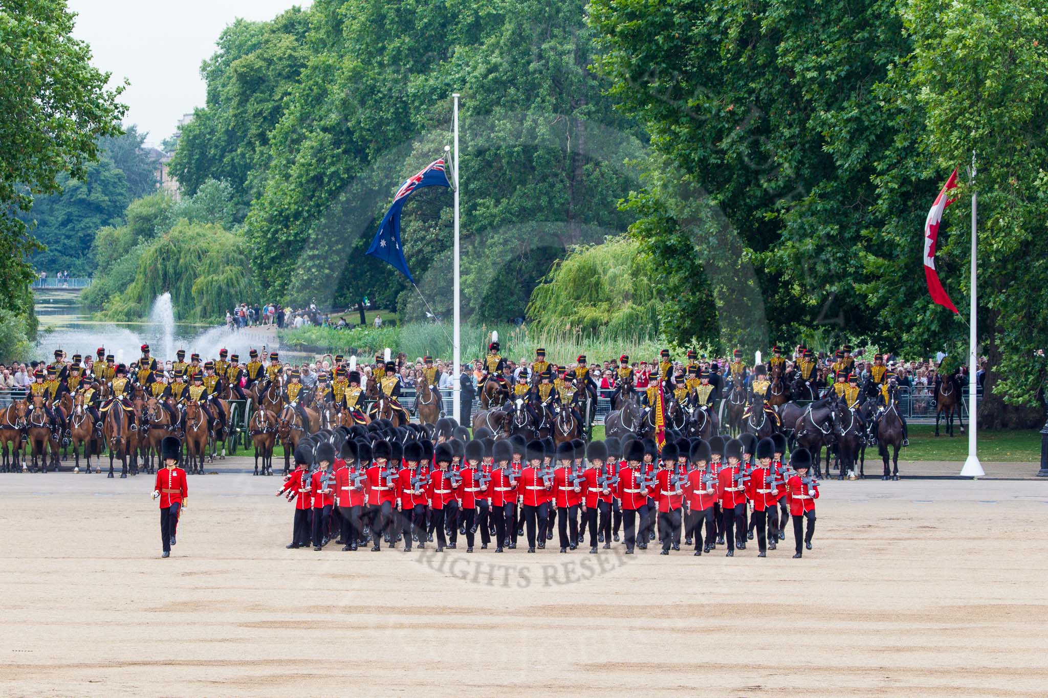 Trooping the Colour 2014.
Horse Guards Parade, Westminster,
London SW1A,

United Kingdom,
on 14 June 2014 at 11:51, image #705