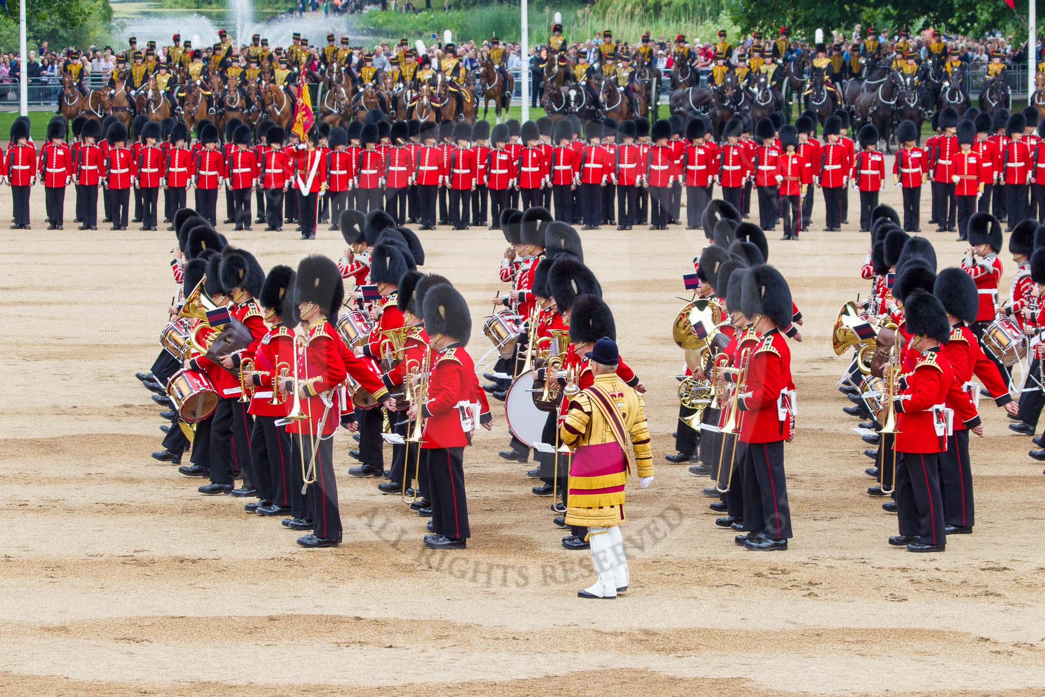 Trooping the Colour 2014.
Horse Guards Parade, Westminster,
London SW1A,

United Kingdom,
on 14 June 2014 at 11:53, image #712