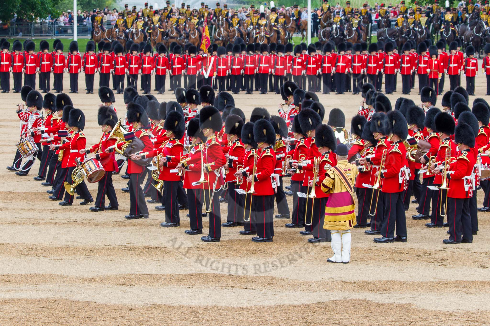 Trooping the Colour 2014.
Horse Guards Parade, Westminster,
London SW1A,

United Kingdom,
on 14 June 2014 at 11:53, image #713