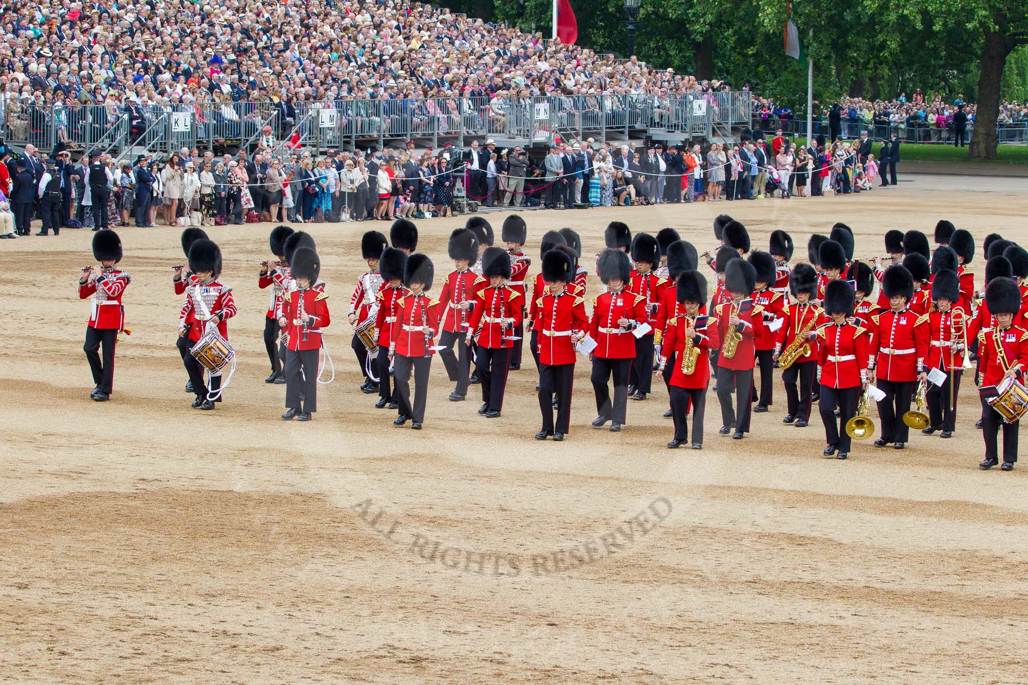 Trooping the Colour 2014.
Horse Guards Parade, Westminster,
London SW1A,

United Kingdom,
on 14 June 2014 at 11:53, image #715
