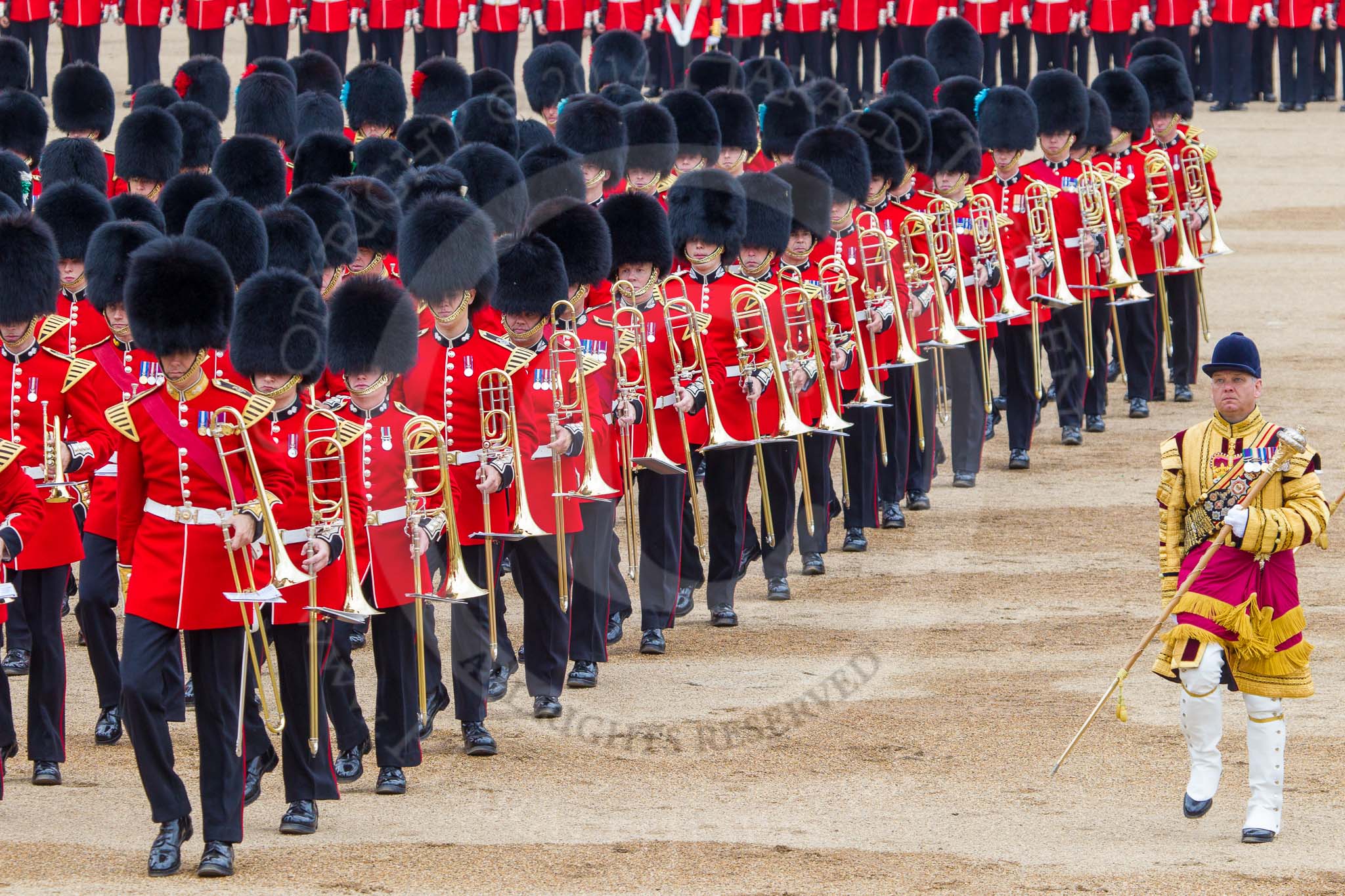 Trooping the Colour 2014.
Horse Guards Parade, Westminster,
London SW1A,

United Kingdom,
on 14 June 2014 at 11:53, image #720