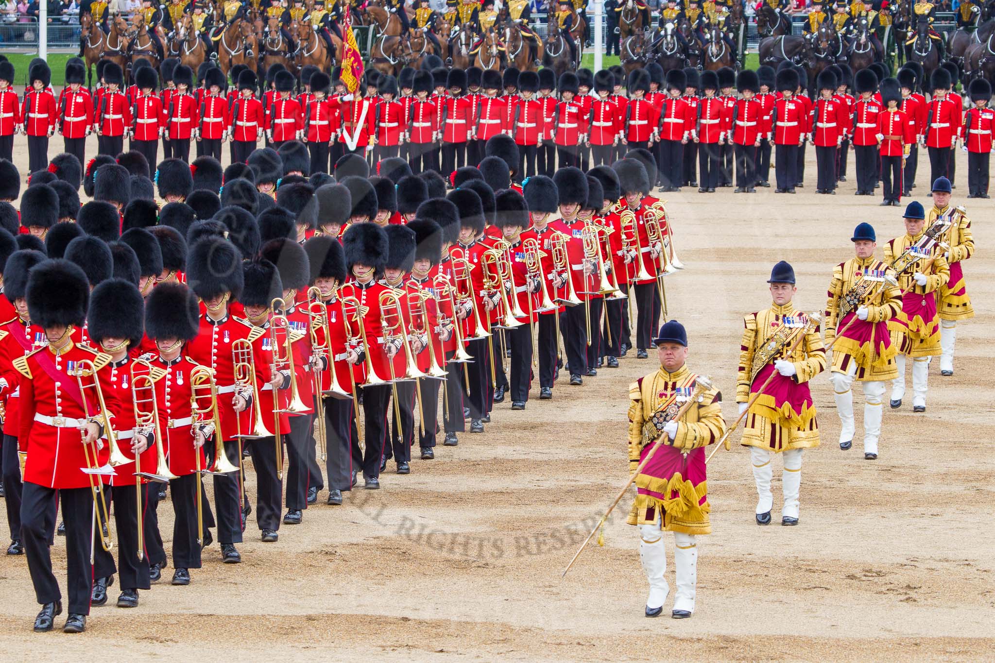 Trooping the Colour 2014.
Horse Guards Parade, Westminster,
London SW1A,

United Kingdom,
on 14 June 2014 at 11:53, image #721