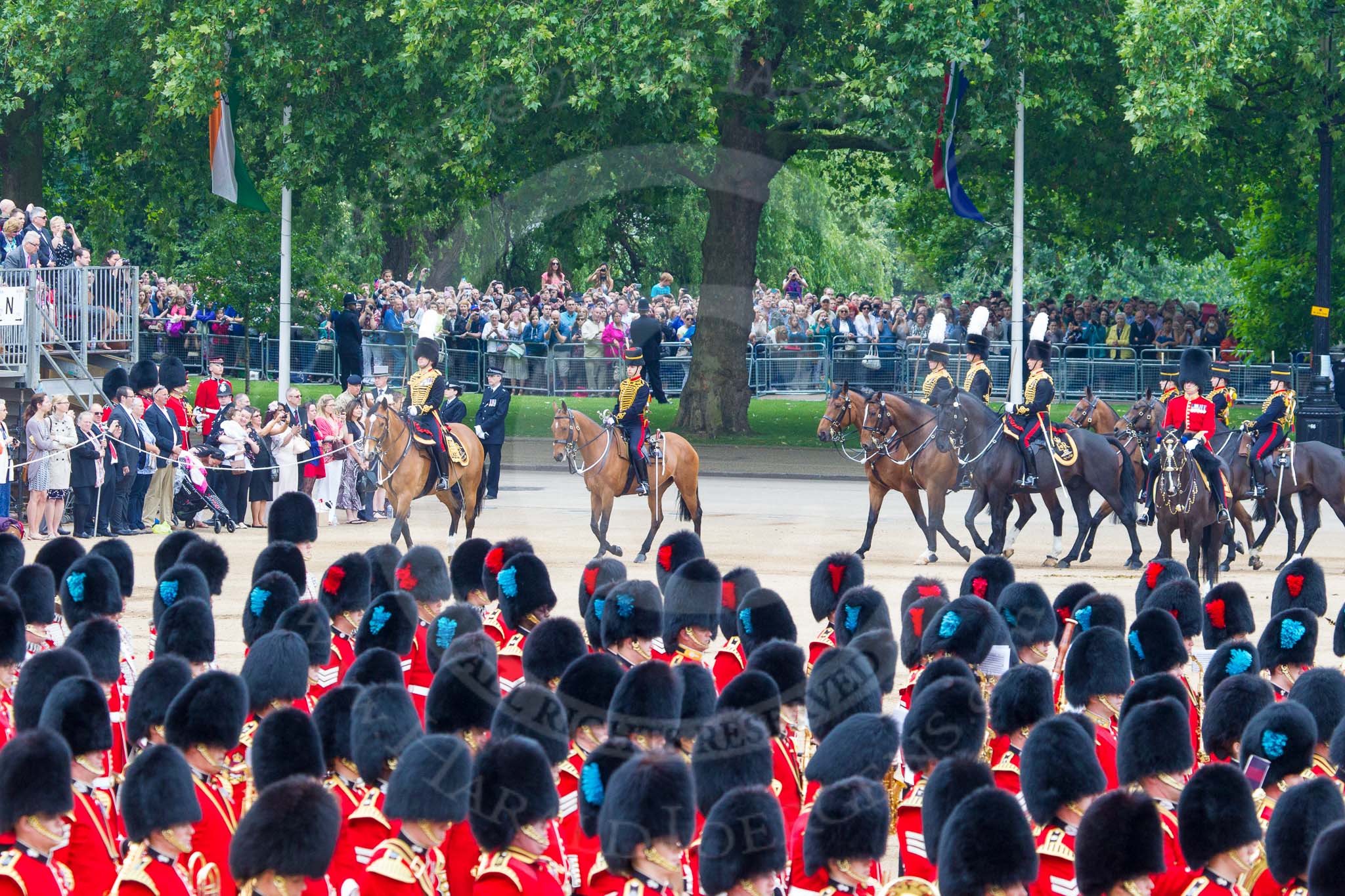 Trooping the Colour 2014.
Horse Guards Parade, Westminster,
London SW1A,

United Kingdom,
on 14 June 2014 at 11:54, image #729