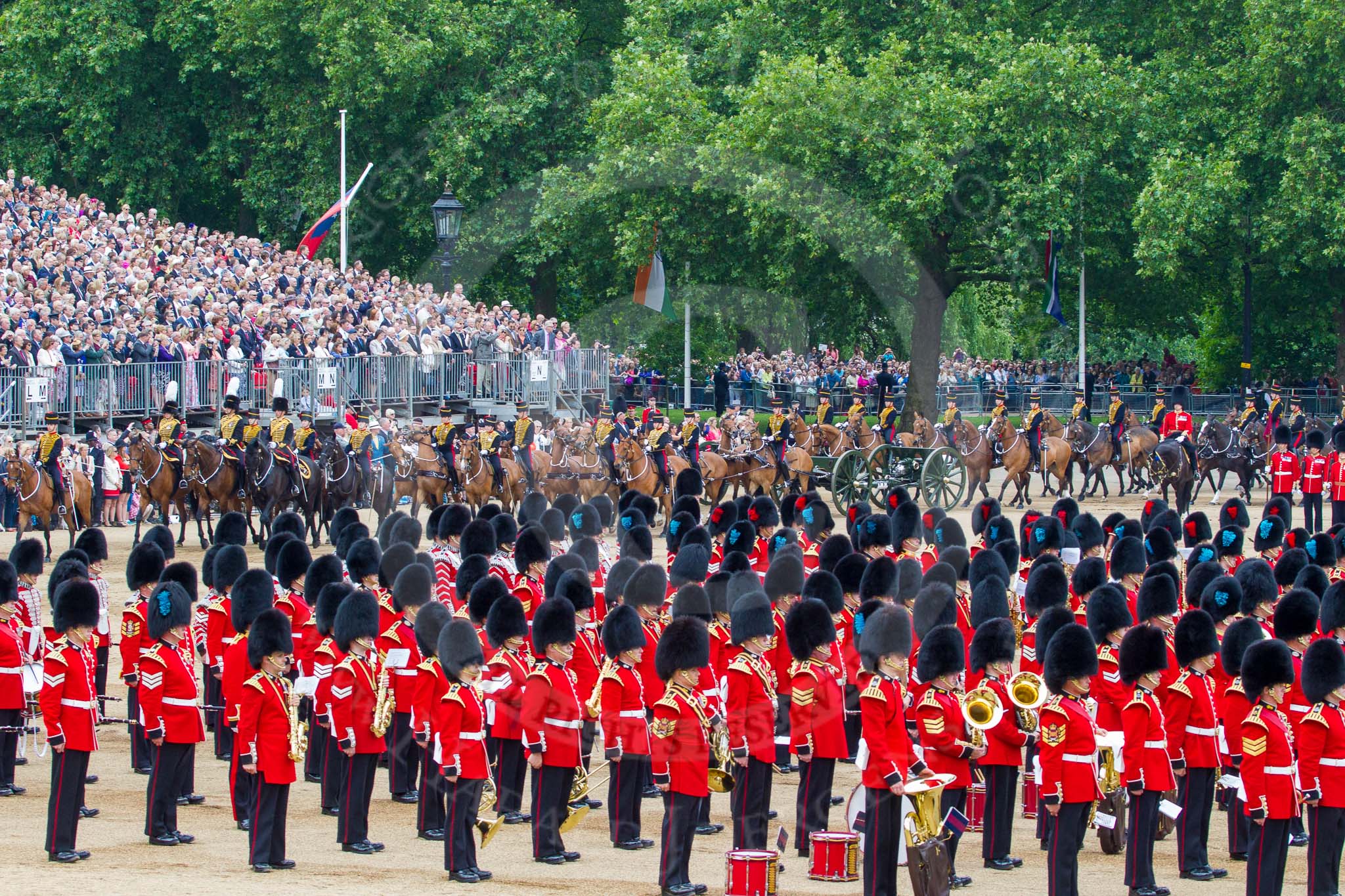 Trooping the Colour 2014.
Horse Guards Parade, Westminster,
London SW1A,

United Kingdom,
on 14 June 2014 at 11:54, image #732