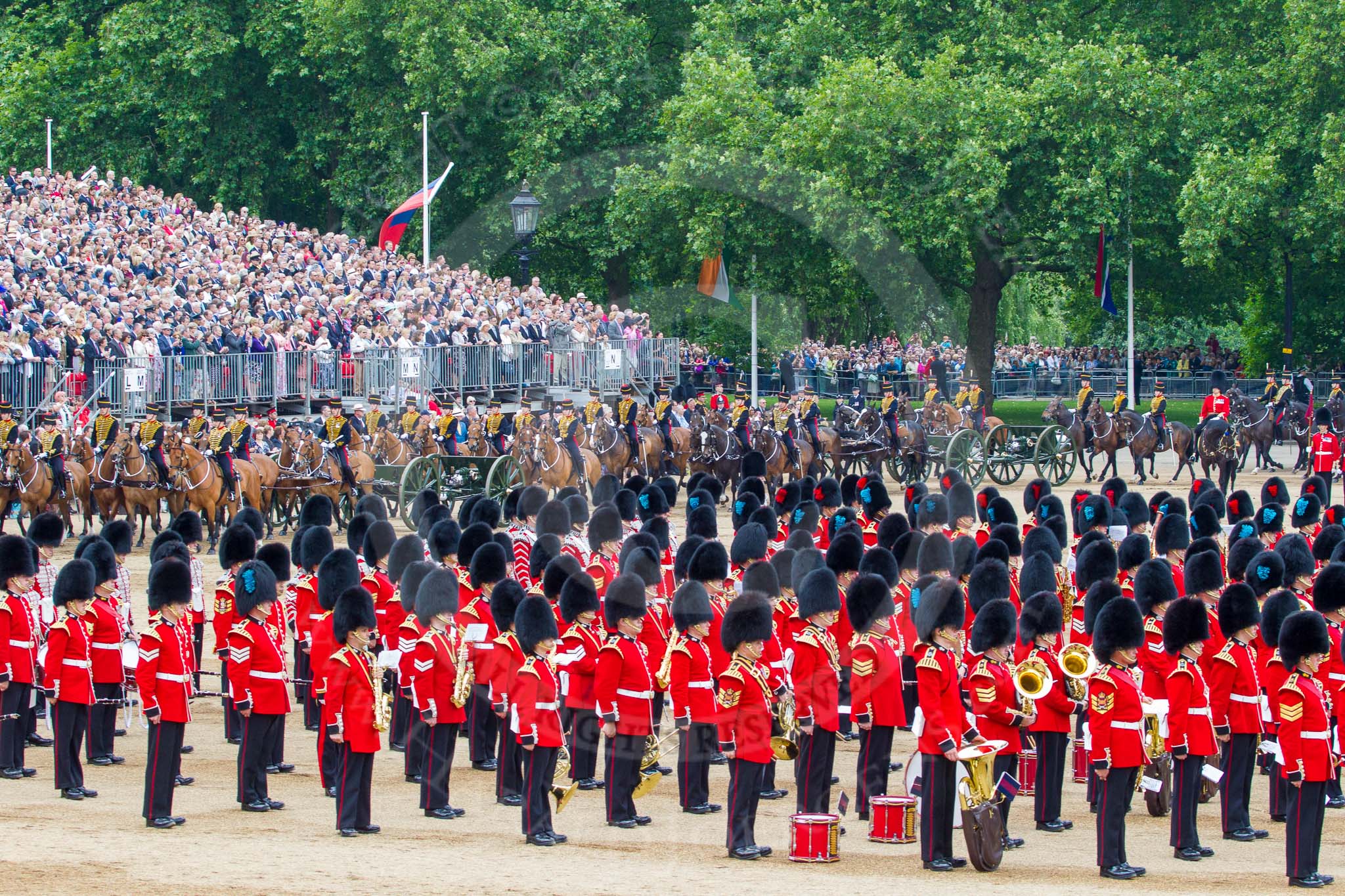 Trooping the Colour 2014.
Horse Guards Parade, Westminster,
London SW1A,

United Kingdom,
on 14 June 2014 at 11:54, image #734