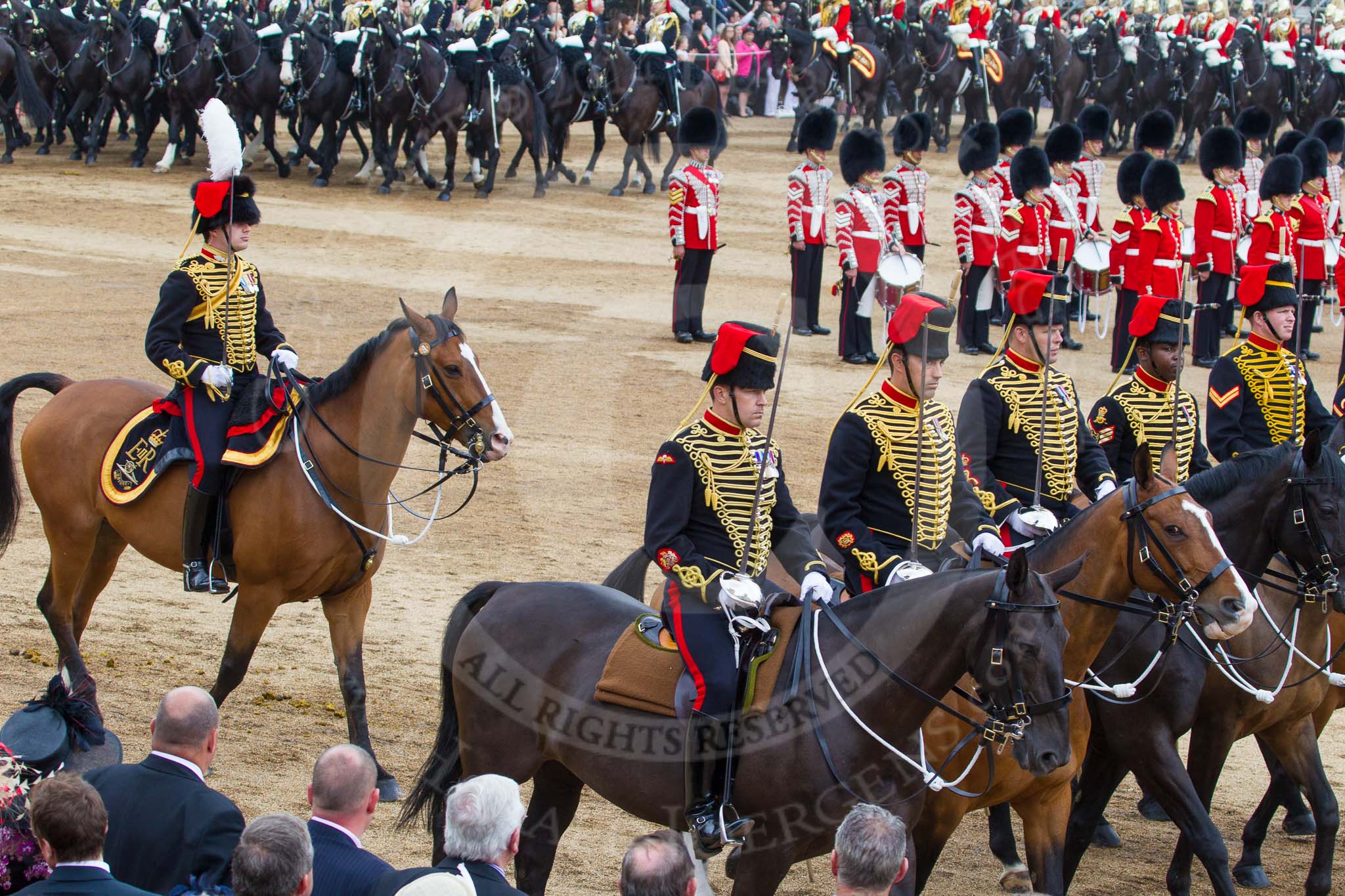 Trooping the Colour 2014.
Horse Guards Parade, Westminster,
London SW1A,

United Kingdom,
on 14 June 2014 at 11:56, image #765