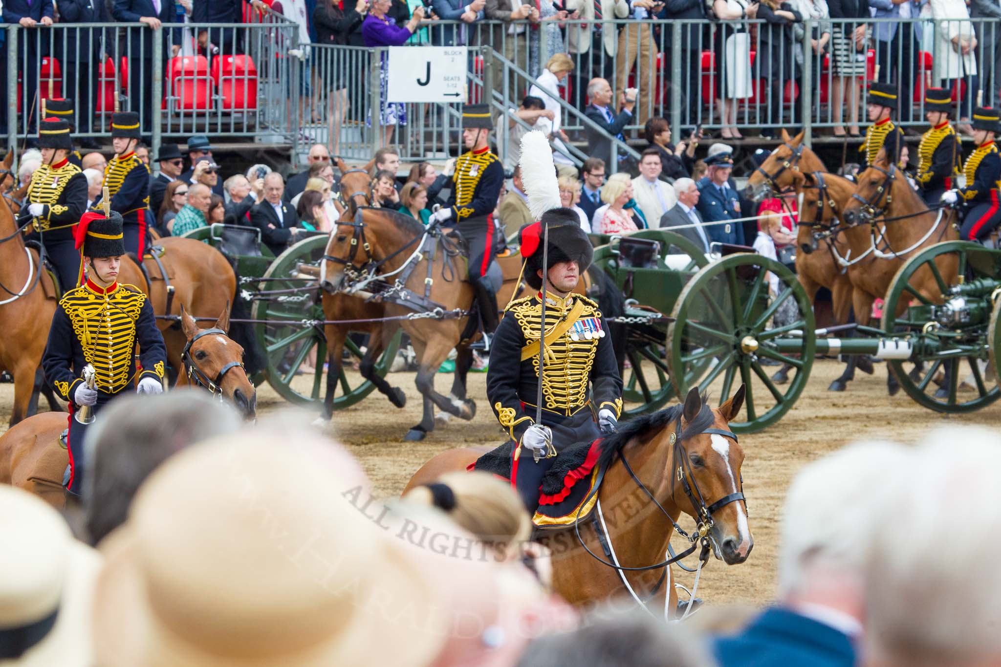 Trooping the Colour 2014.
Horse Guards Parade, Westminster,
London SW1A,

United Kingdom,
on 14 June 2014 at 12:00, image #795