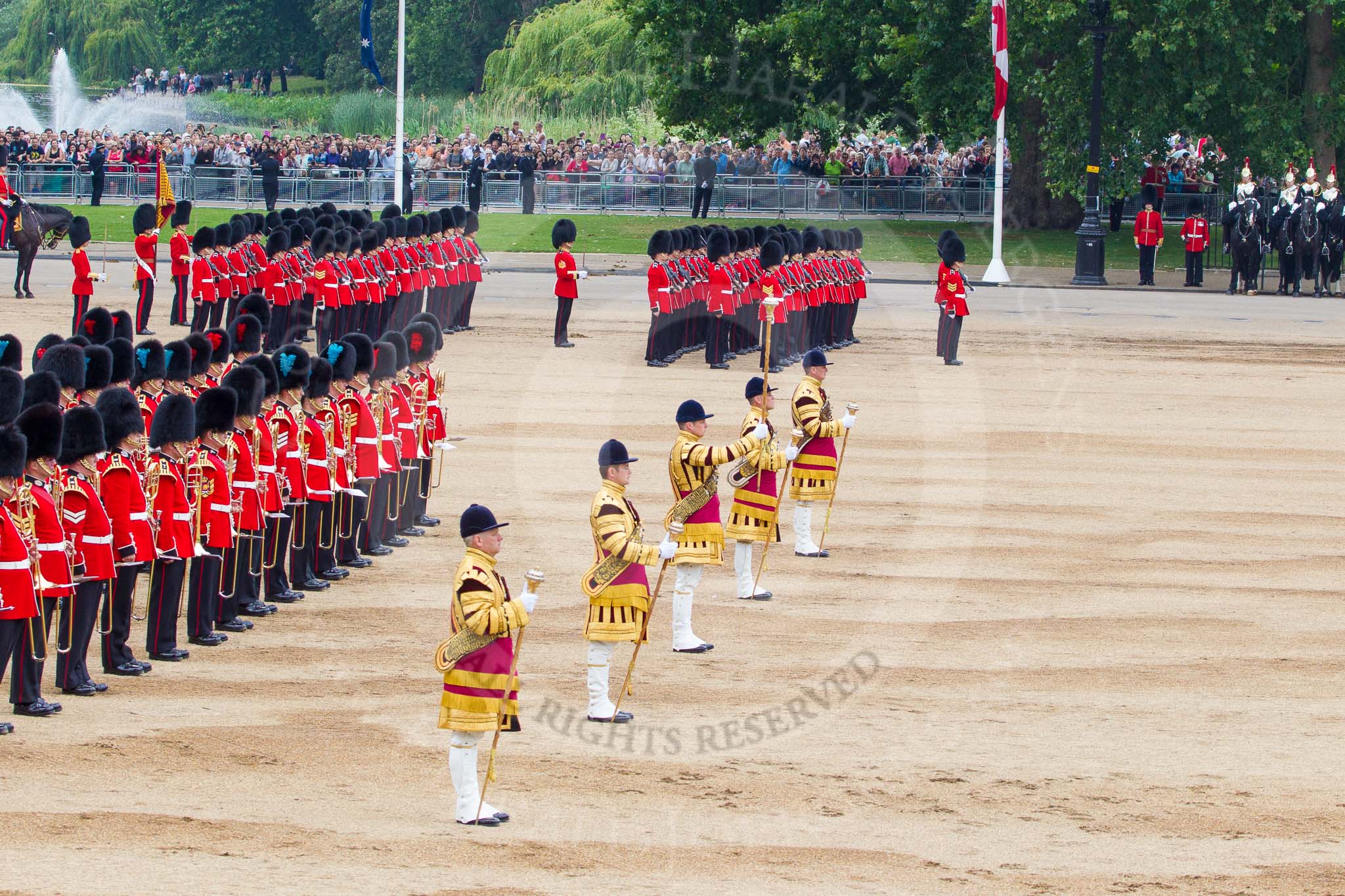 Trooping the Colour 2014.
Horse Guards Parade, Westminster,
London SW1A,

United Kingdom,
on 14 June 2014 at 12:07, image #867