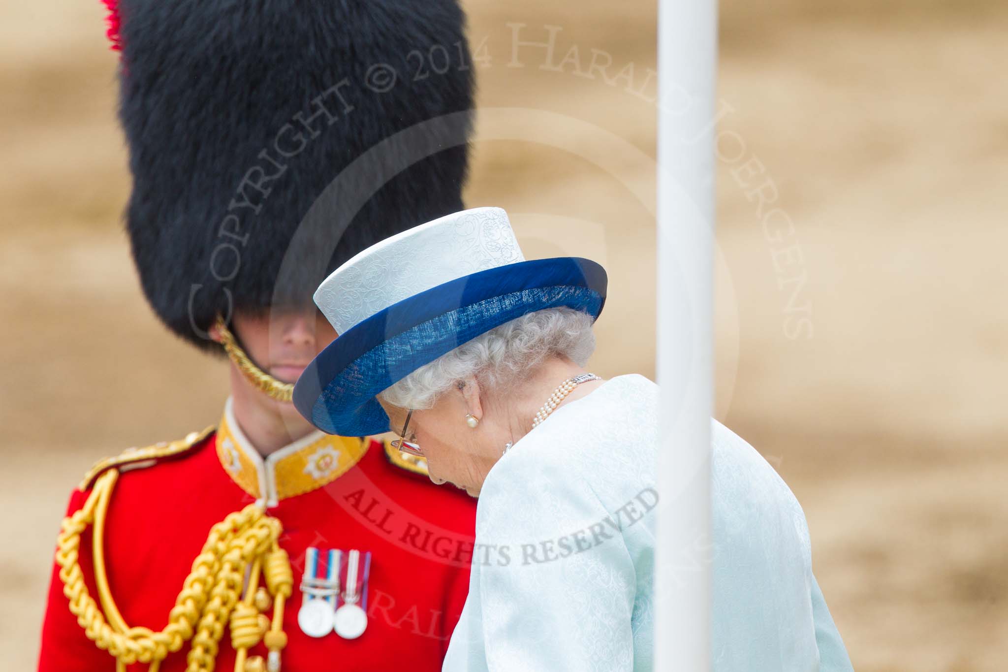 Trooping the Colour 2014.
Horse Guards Parade, Westminster,
London SW1A,

United Kingdom,
on 14 June 2014 at 12:11, image #884