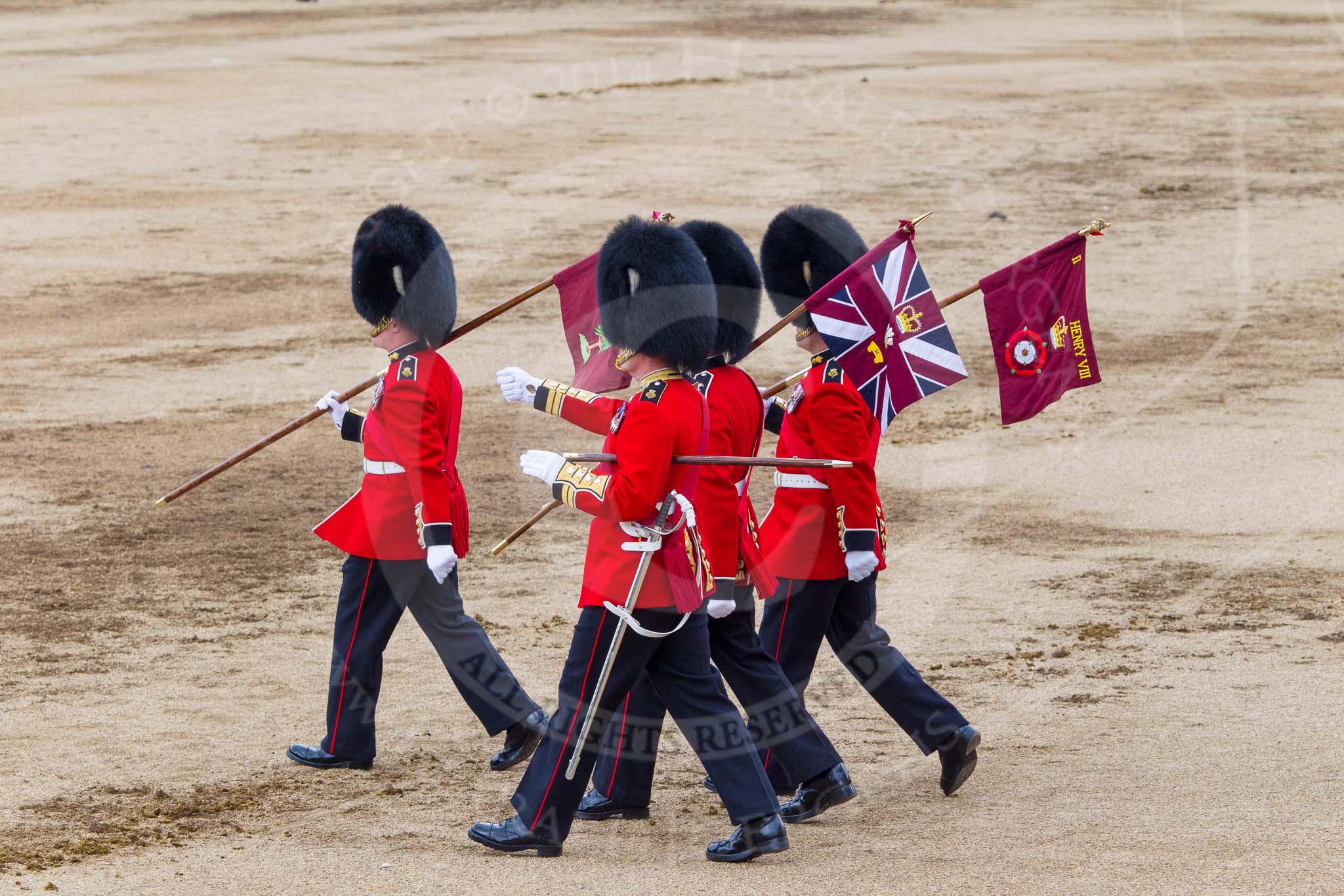 Trooping the Colour 2014.
Horse Guards Parade, Westminster,
London SW1A,

United Kingdom,
on 14 June 2014 at 12:17, image #921