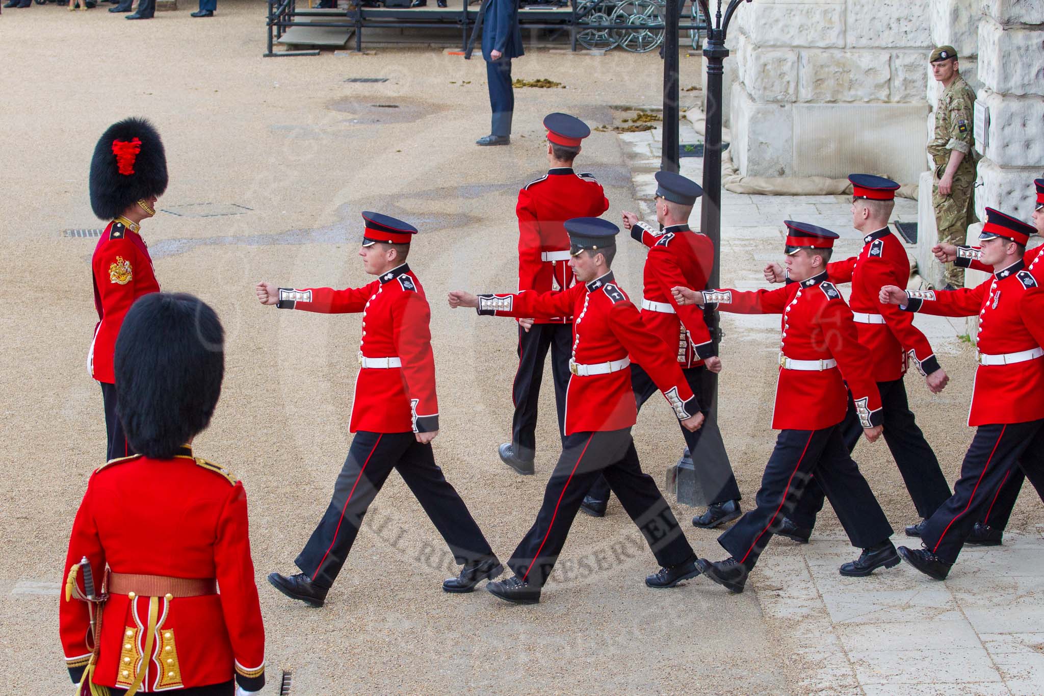 Trooping the Colour 2014.
Horse Guards Parade, Westminster,
London SW1A,

United Kingdom,
on 14 June 2014 at 12:17, image #923
