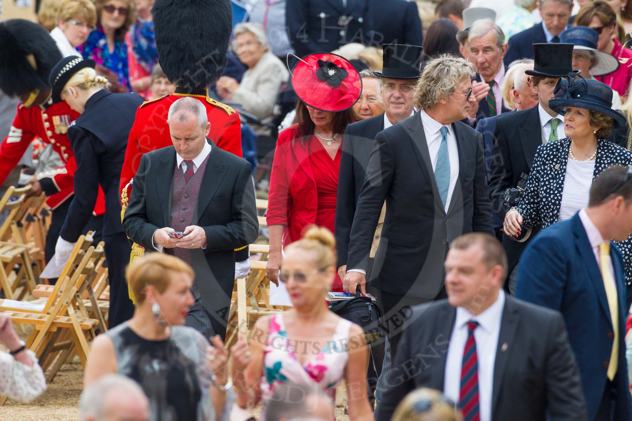 Trooping the Colour 2014.
Horse Guards Parade, Westminster,
London SW1A,

United Kingdom,
on 14 June 2014 at 12:20, image #930