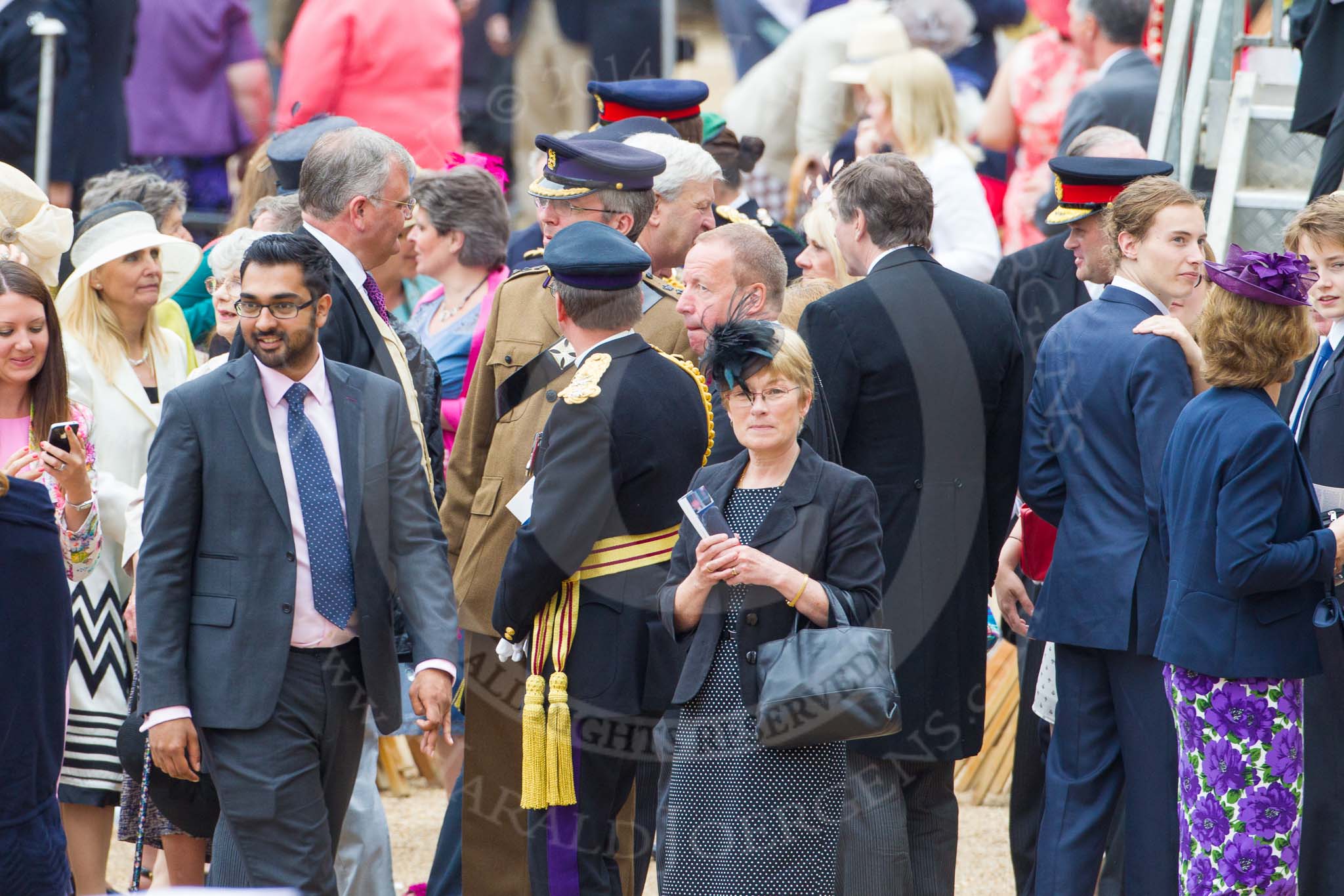 Trooping the Colour 2014.
Horse Guards Parade, Westminster,
London SW1A,

United Kingdom,
on 14 June 2014 at 12:27, image #956