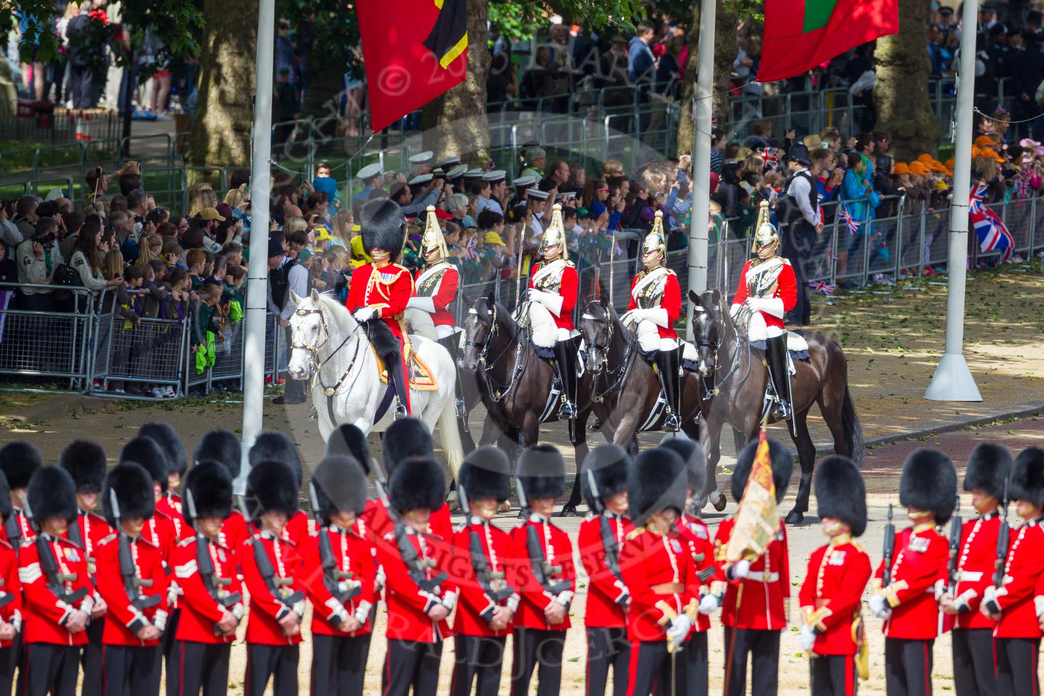 The Colonel's Review 2015.
Horse Guards Parade, Westminster,
London,

United Kingdom,
on 06 June 2015 at 10:55, image #158