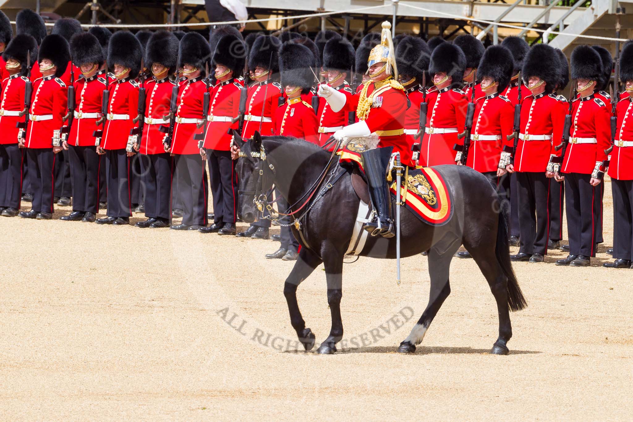 The Colonel's Review 2015.
Horse Guards Parade, Westminster,
London,

United Kingdom,
on 06 June 2015 at 11:50, image #462