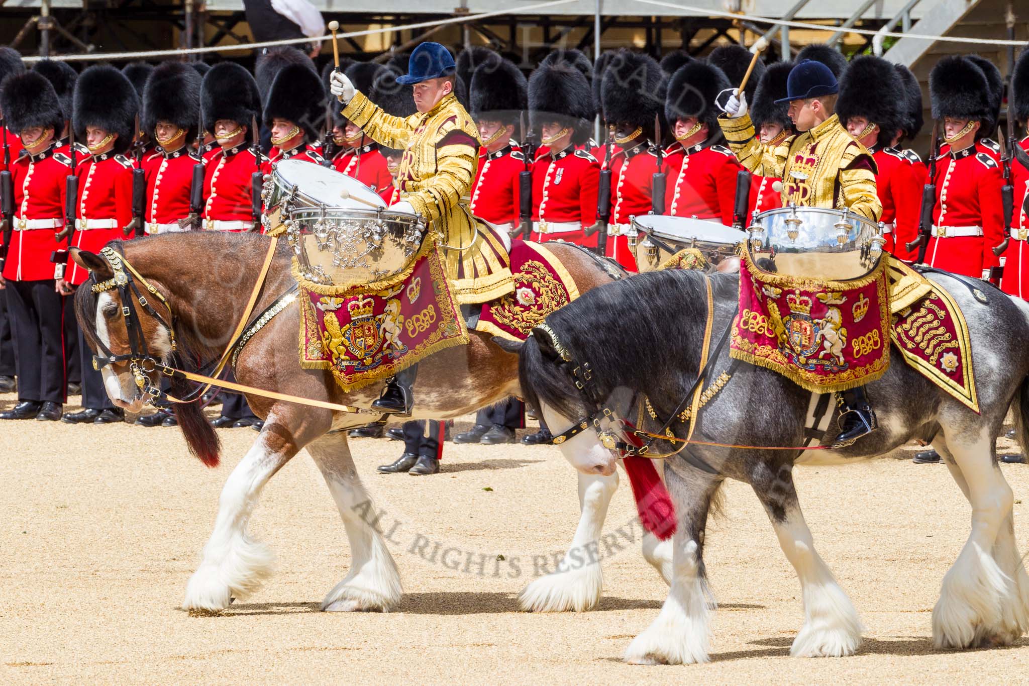 The Colonel's Review 2015.
Horse Guards Parade, Westminster,
London,

United Kingdom,
on 06 June 2015 at 11:50, image #464