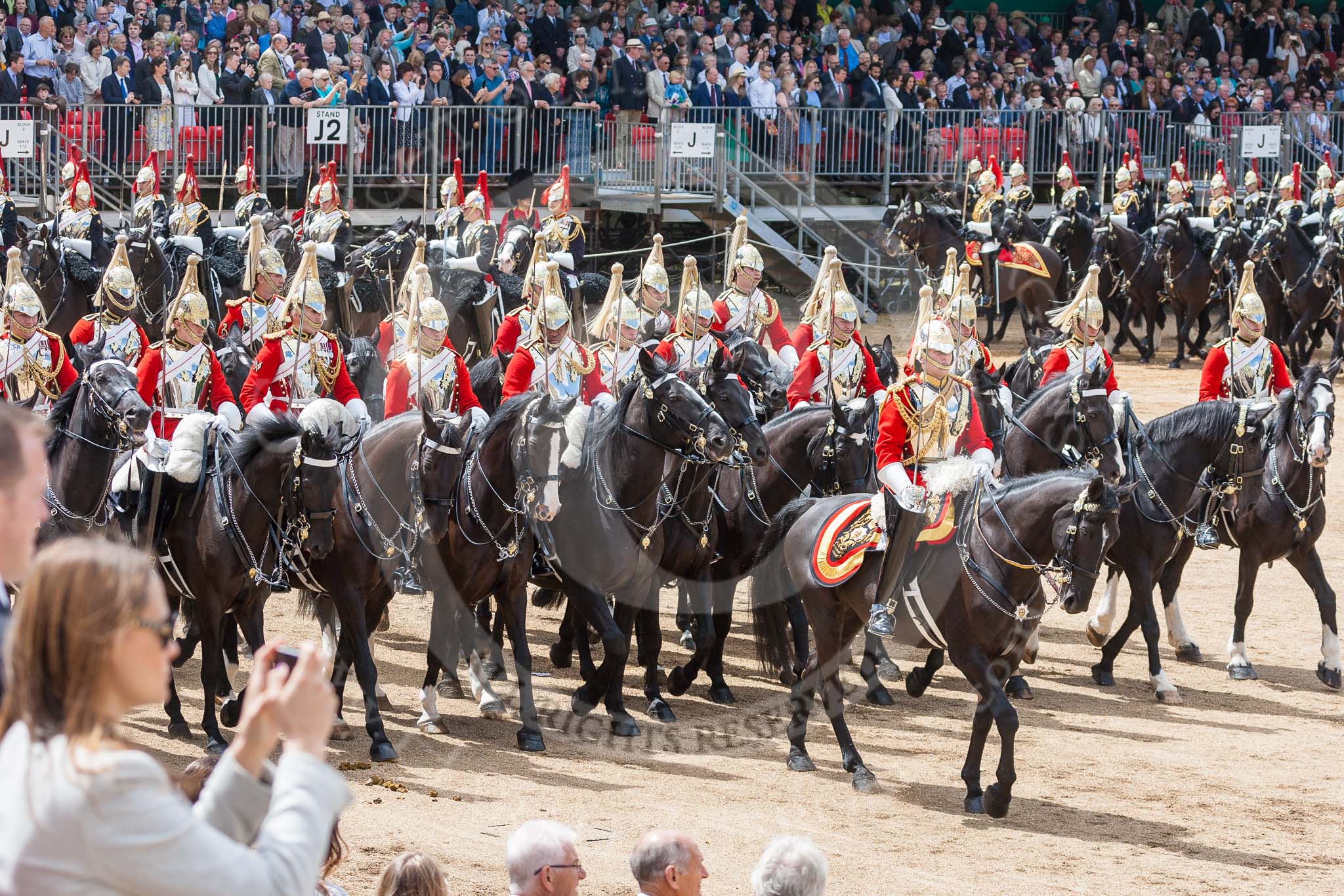 The Colonel's Review 2015.
Horse Guards Parade, Westminster,
London,

United Kingdom,
on 06 June 2015 at 11:53, image #500
