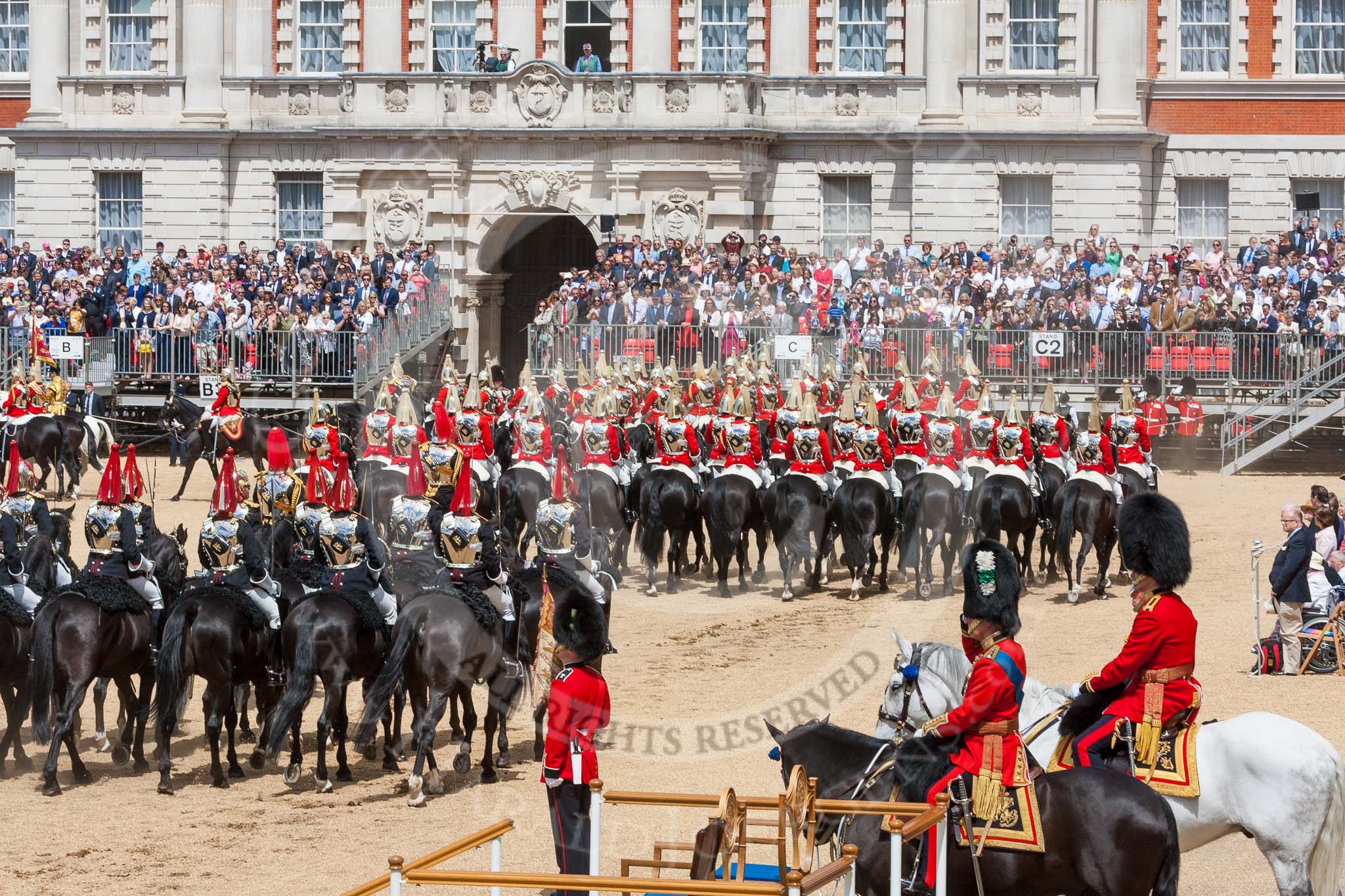 The Colonel's Review 2015.
Horse Guards Parade, Westminster,
London,

United Kingdom,
on 06 June 2015 at 11:54, image #510