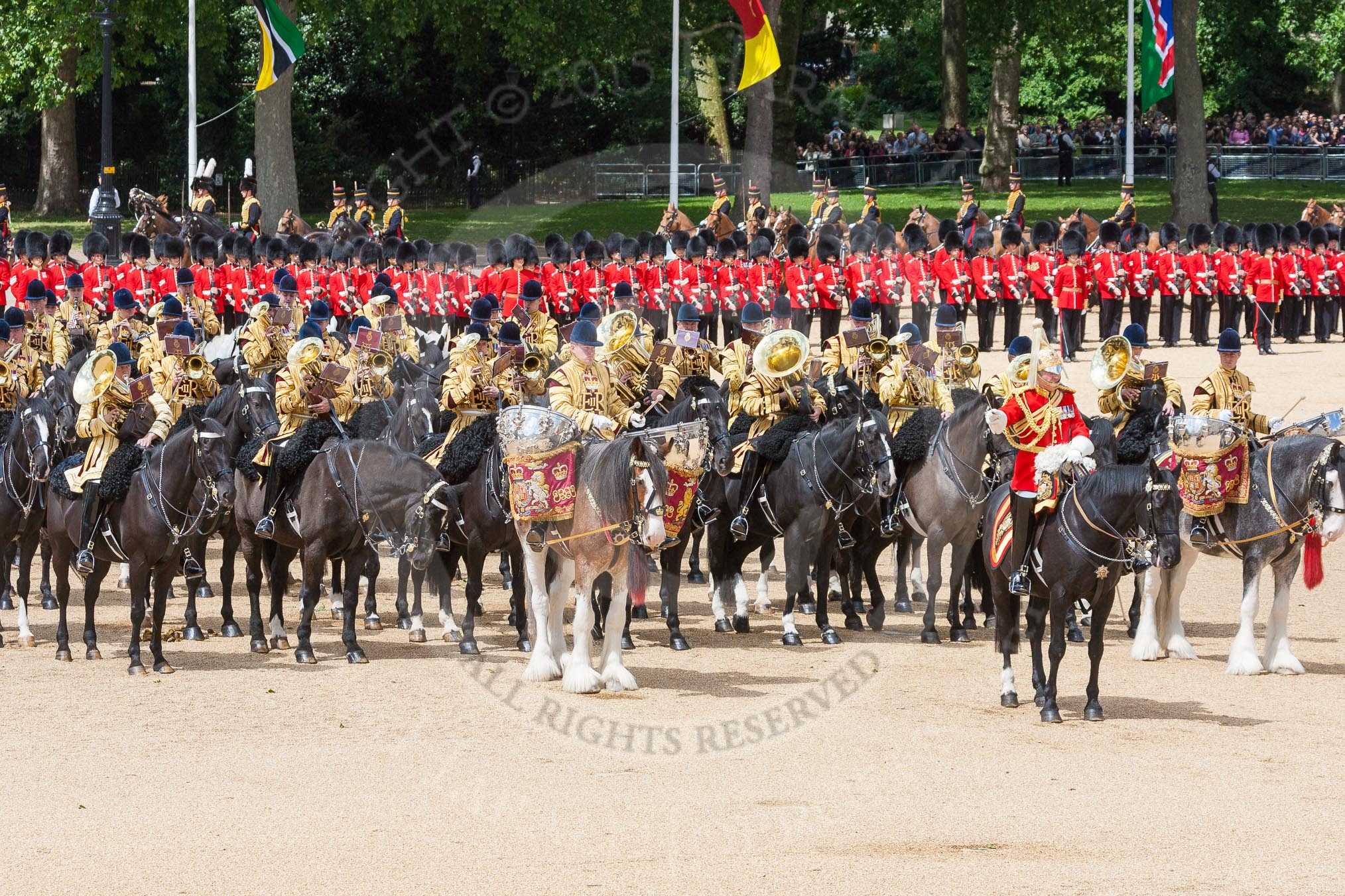 The Colonel's Review 2015.
Horse Guards Parade, Westminster,
London,

United Kingdom,
on 06 June 2015 at 11:55, image #511