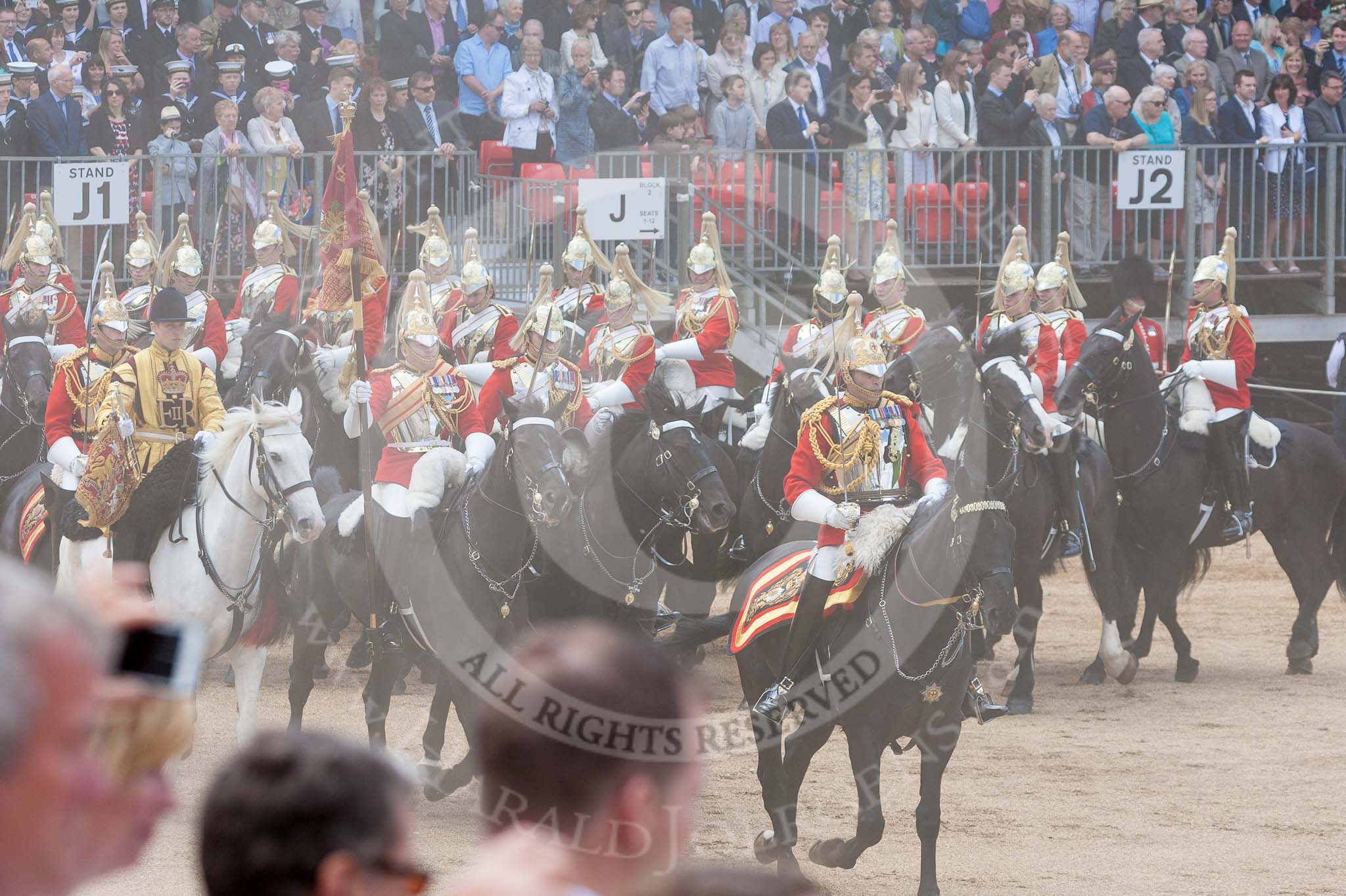 The Colonel's Review 2015.
Horse Guards Parade, Westminster,
London,

United Kingdom,
on 06 June 2015 at 11:57, image #522