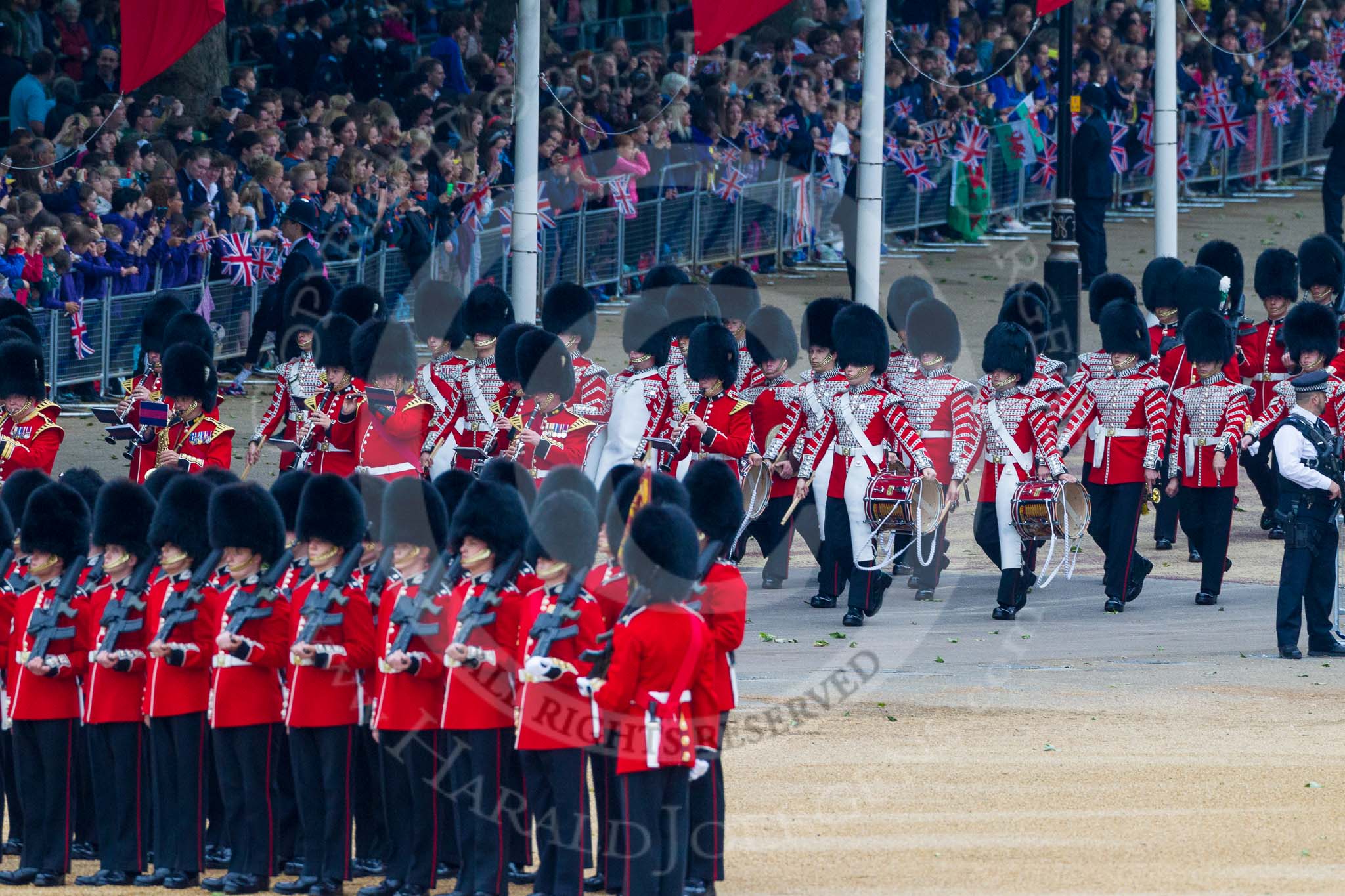 Trooping the Colour 2015. Image #92, 13 June 2015 10:27 Horse Guards Parade, London, UK