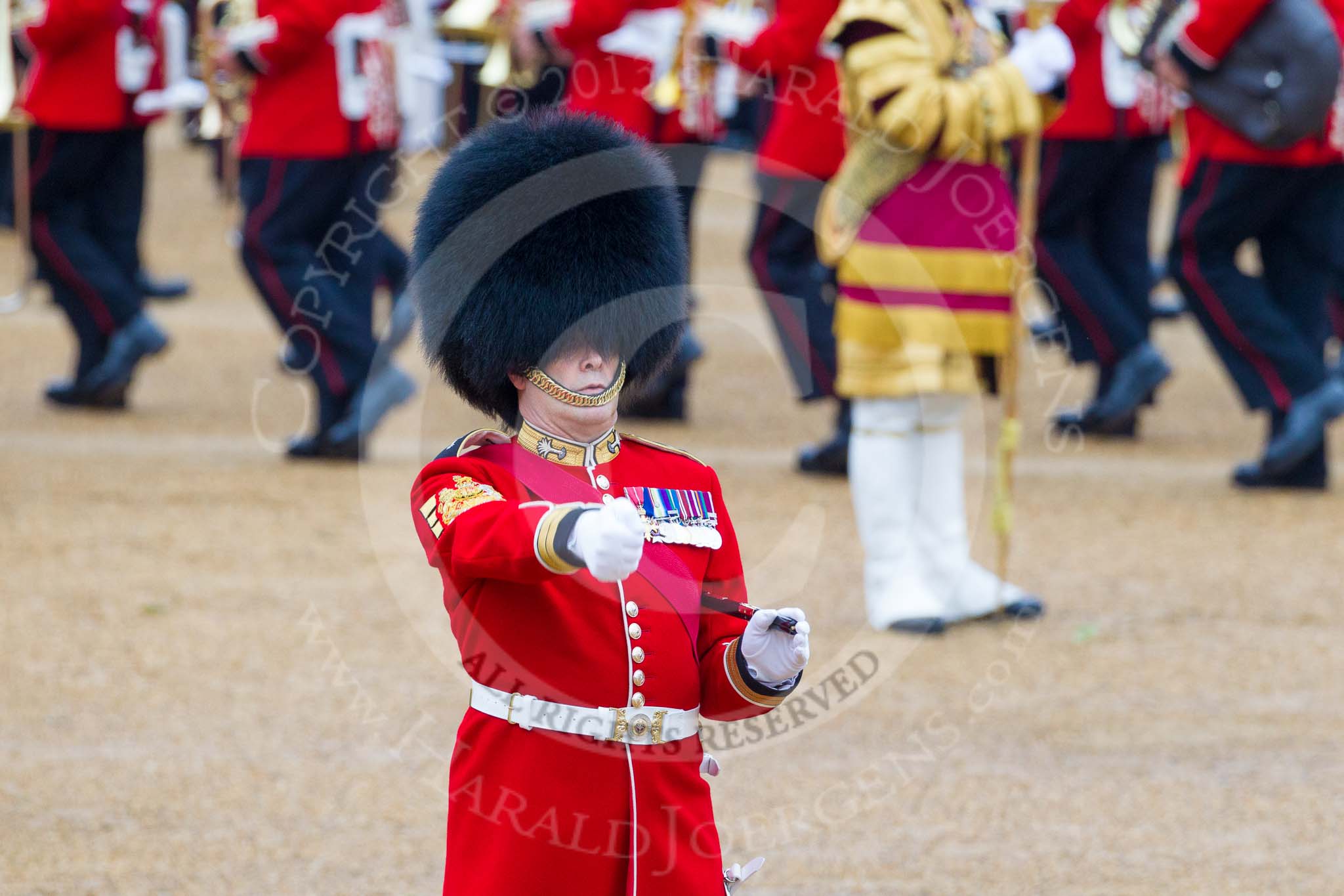 Trooping the Colour 2015. Image #122, 13 June 2015 10:32 Horse Guards Parade, London, UK