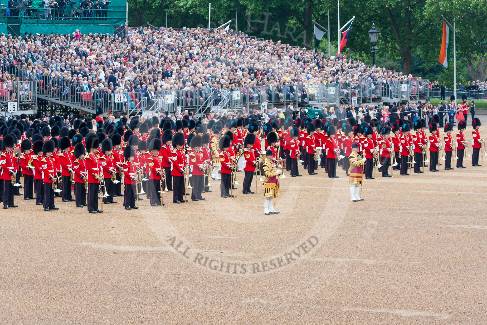 Trooping the Colour 2015. Image #124, 13 June 2015 10:32 Horse Guards Parade, London, UK