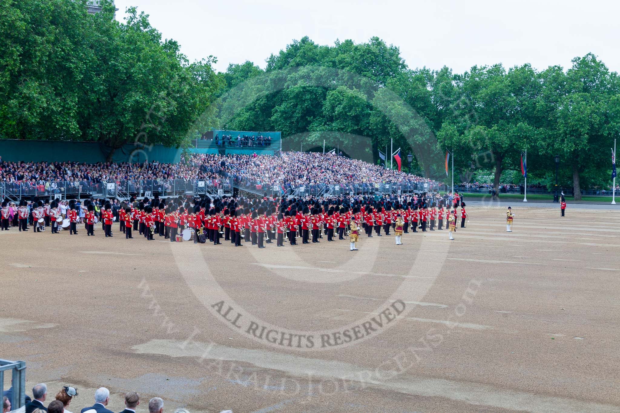 Trooping the Colour 2015. Image #127, 13 June 2015 10:33 Horse Guards Parade, London, UK