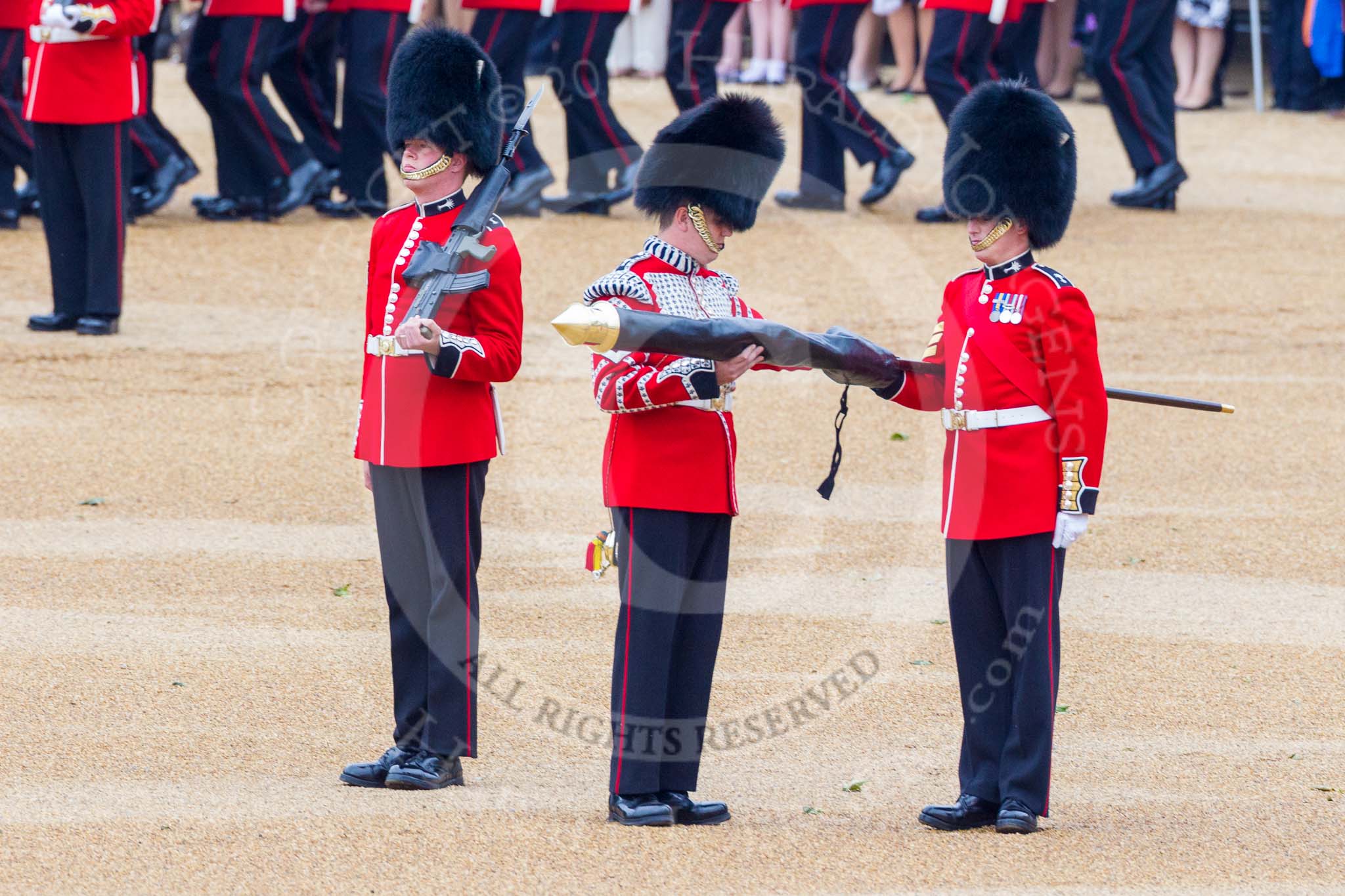 Trooping the Colour 2015. Image #135, 13 June 2015 10:36 Horse Guards Parade, London, UK