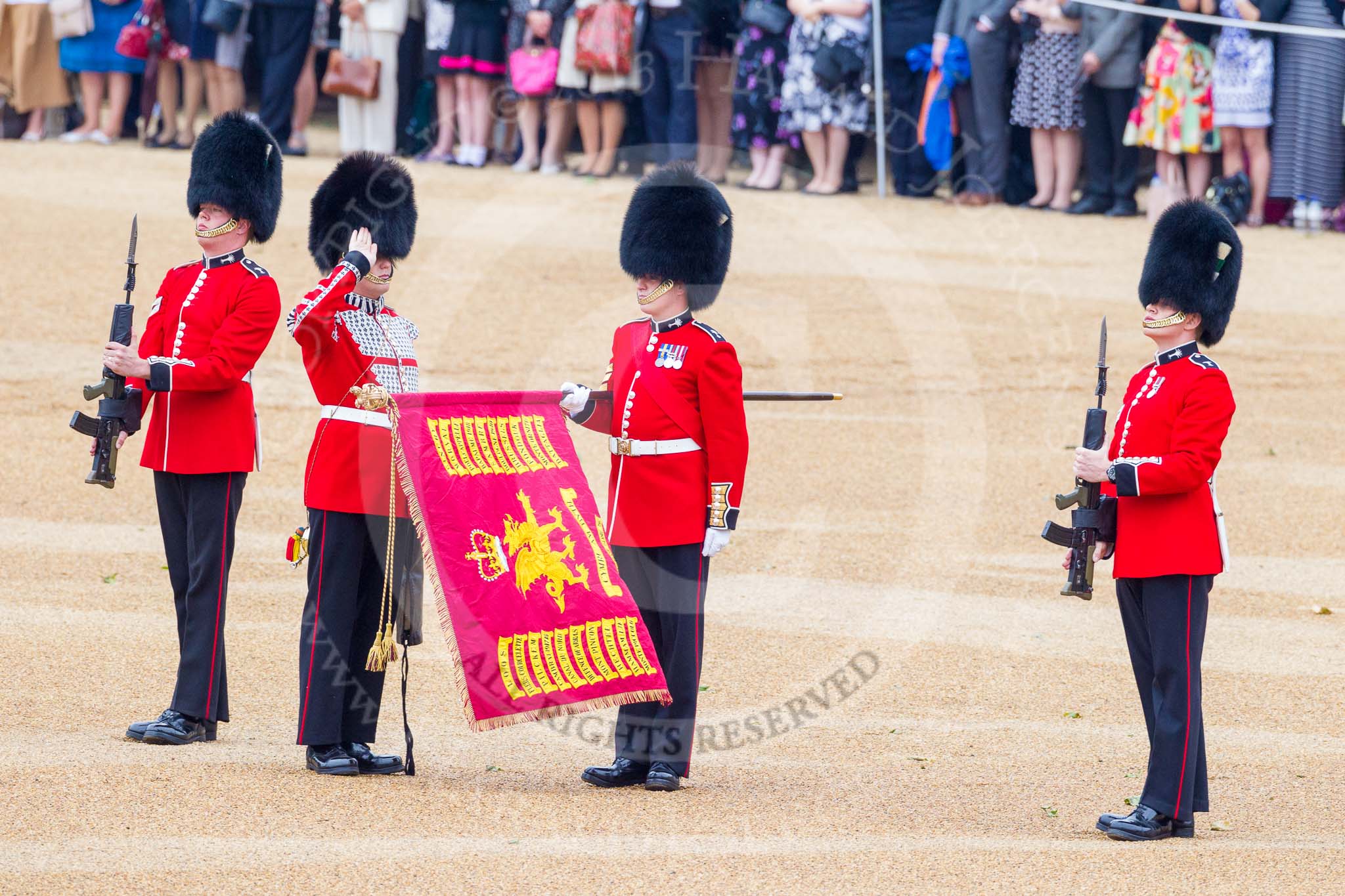 Trooping the Colour 2015. Image #141, 13 June 2015 10:36 Horse Guards Parade, London, UK