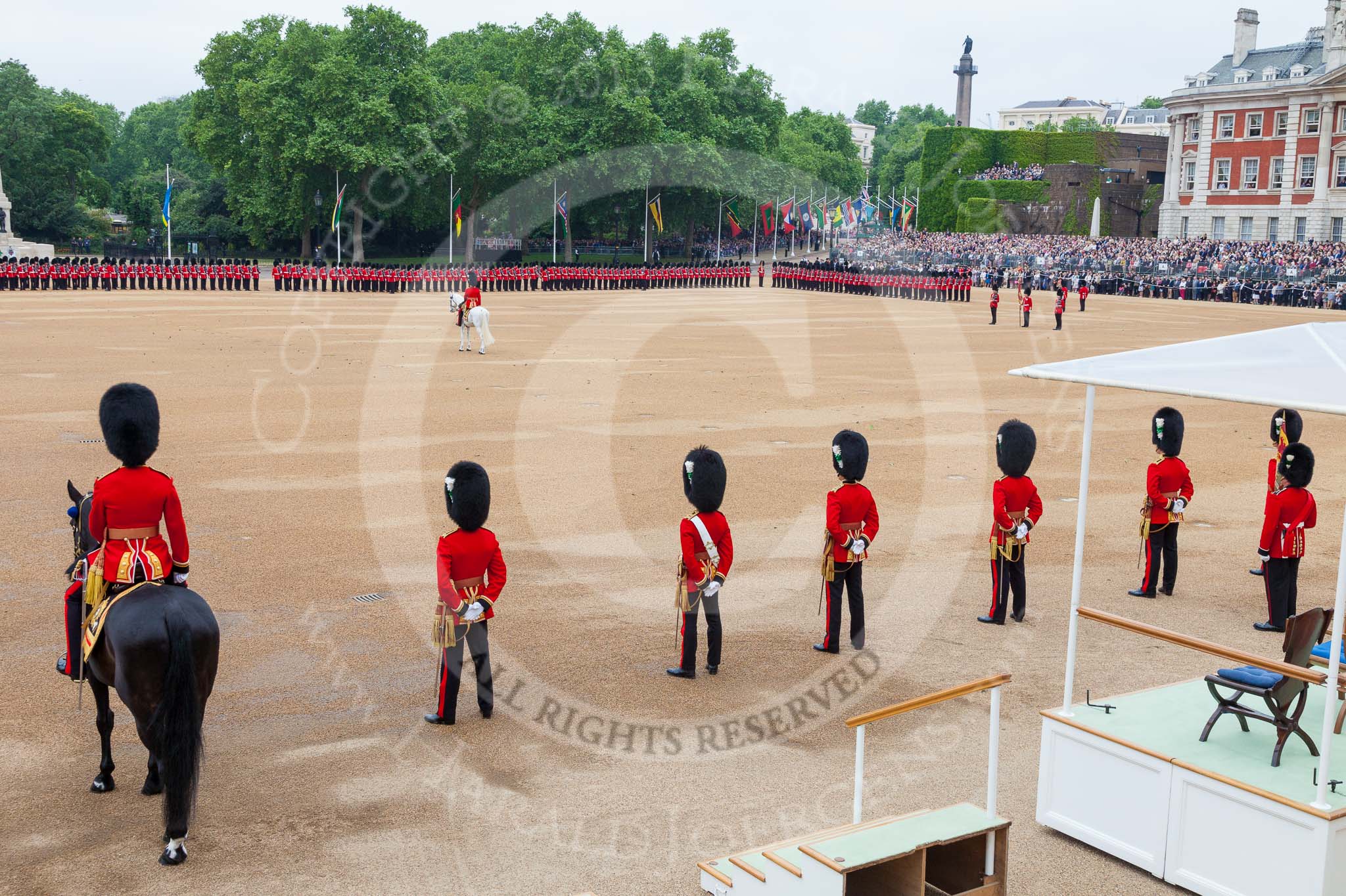 Trooping the Colour 2015. Image #145, 13 June 2015 10:38 Horse Guards Parade, London, UK