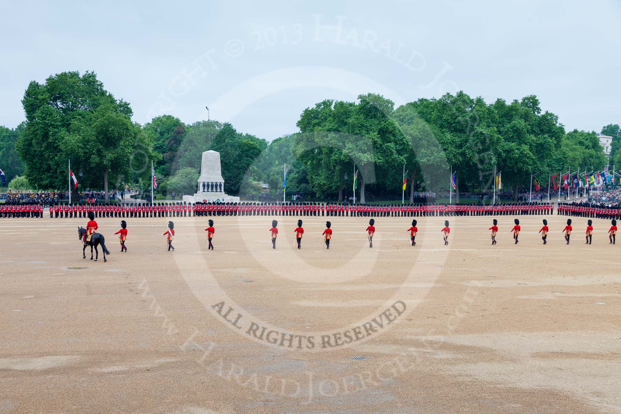 Trooping the Colour 2015. Image #158, 13 June 2015 10:41 Horse Guards Parade, London, UK