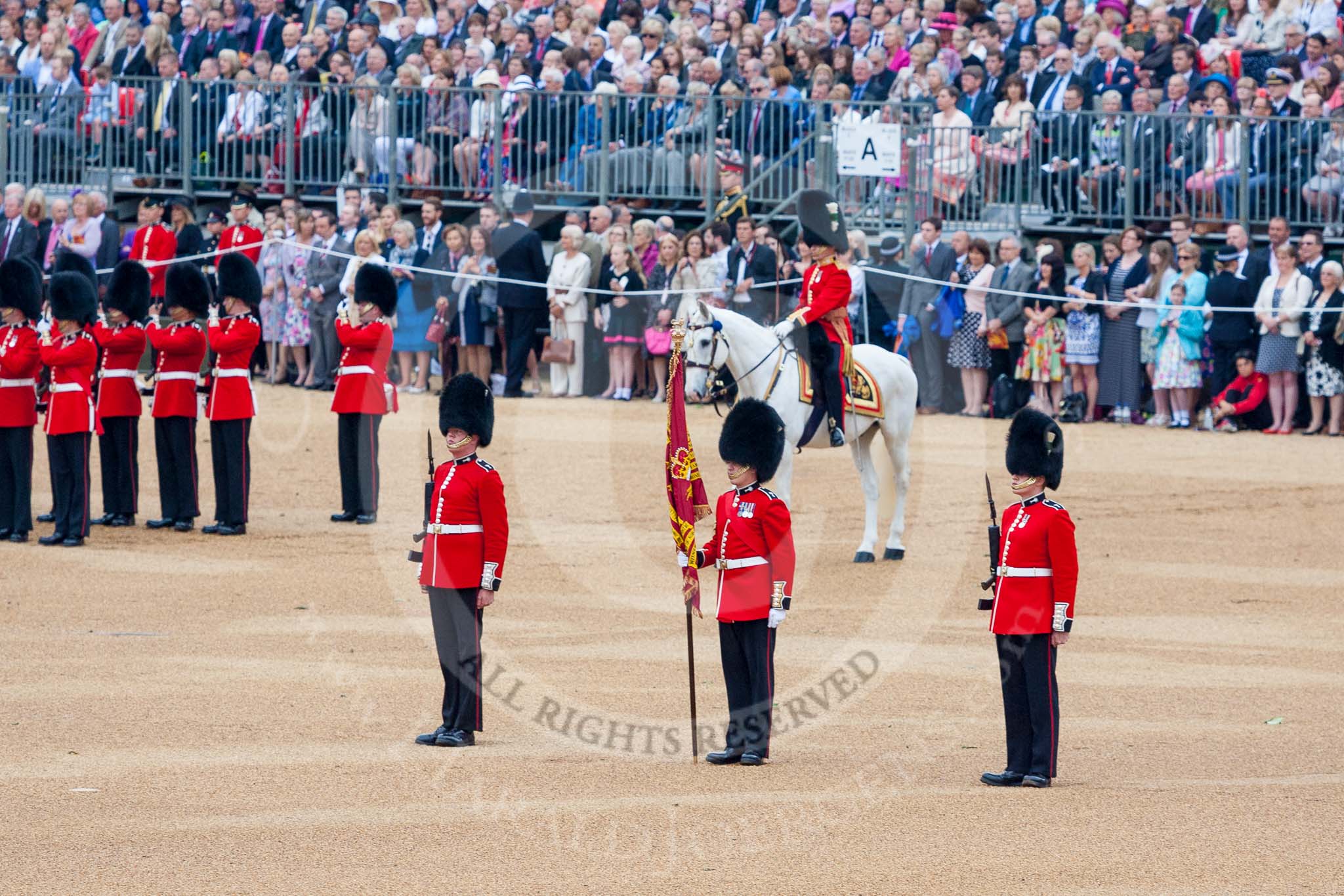 Trooping the Colour 2015. Image #161, 13 June 2015 10:43 Horse Guards Parade, London, UK