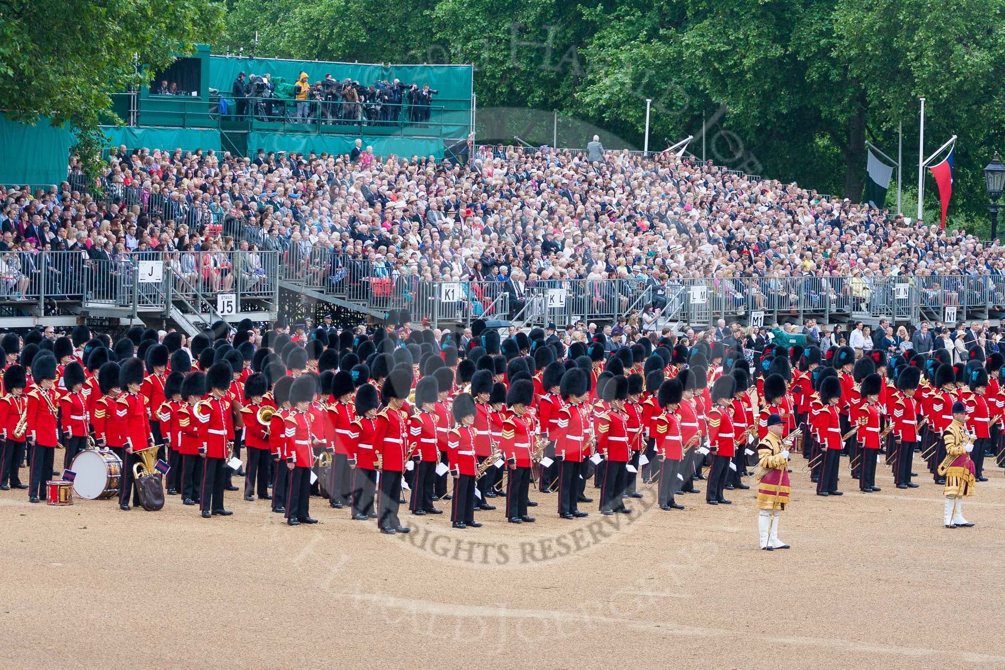 Trooping the Colour 2015. Image #163, 13 June 2015 10:44 Horse Guards Parade, London, UK