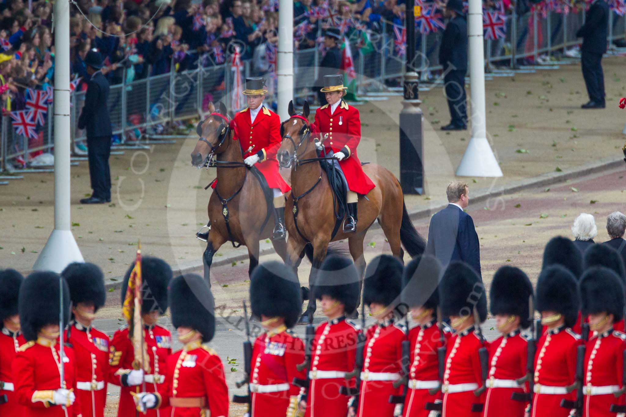 Trooping the Colour 2015. Image #173, 13 June 2015 10:49 Horse Guards Parade, London, UK