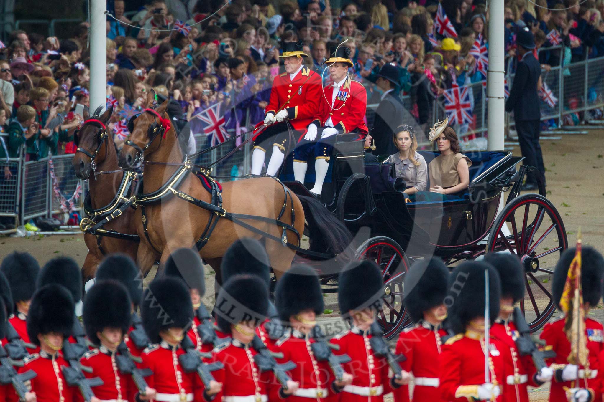 Trooping the Colour 2015. Image #176, 13 June 2015 10:50 Horse Guards Parade, London, UK