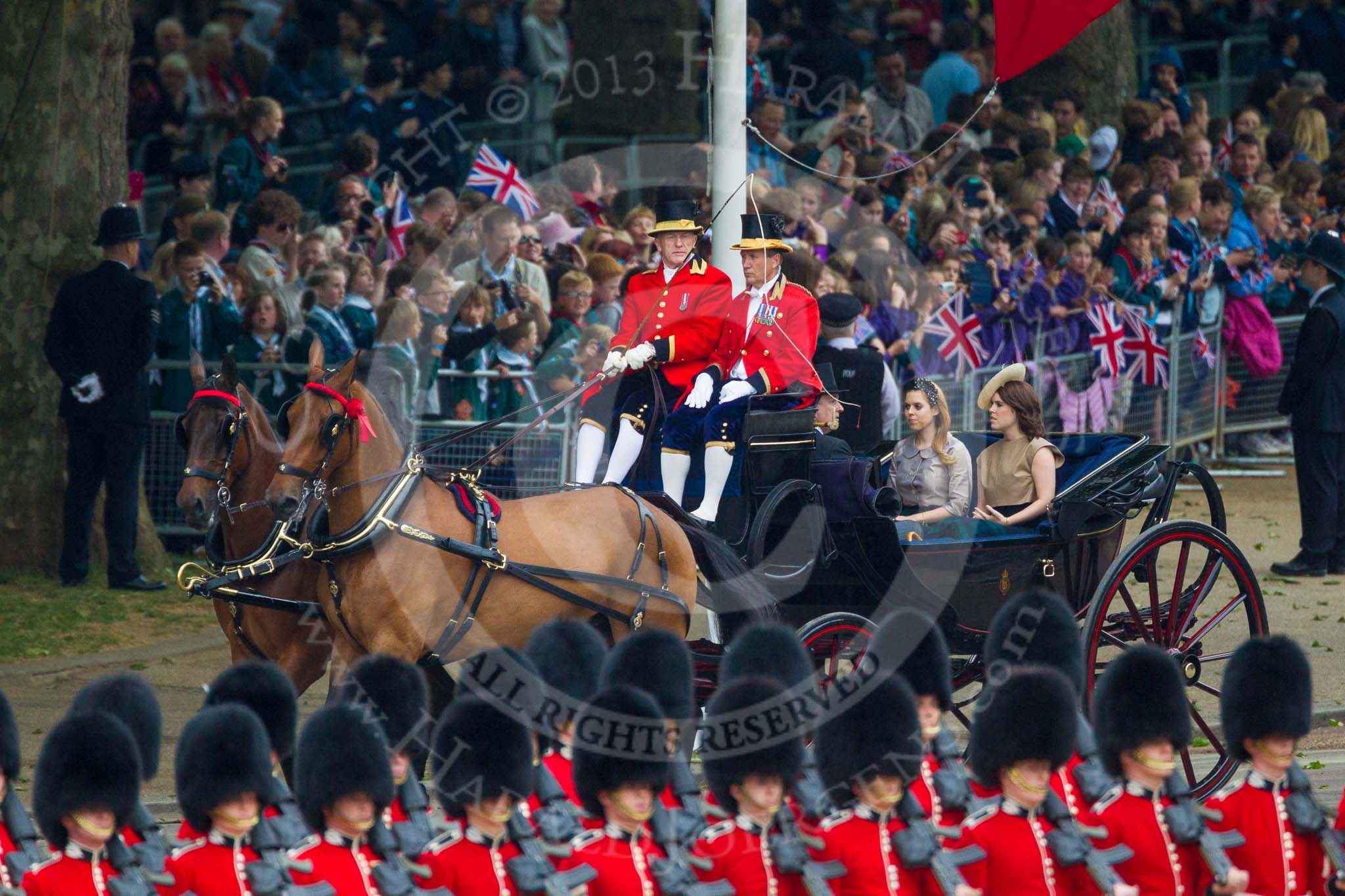 Trooping the Colour 2015. Image #177, 13 June 2015 10:50 Horse Guards Parade, London, UK