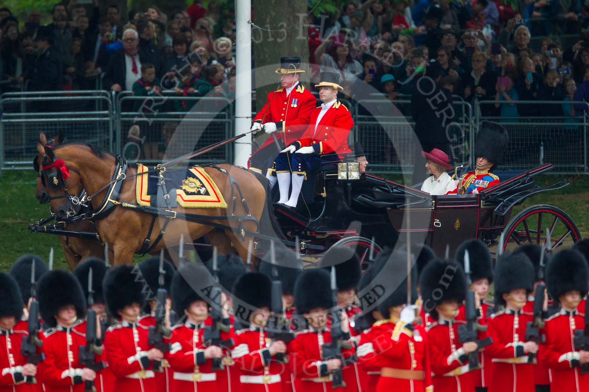 Trooping the Colour 2015. Image #178, 13 June 2015 10:50 Horse Guards Parade, London, UK