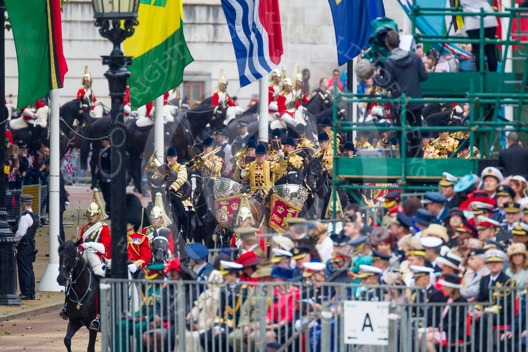 Trooping the Colour 2015. Image #207, 13 June 2015 10:55 Horse Guards Parade, London, UK