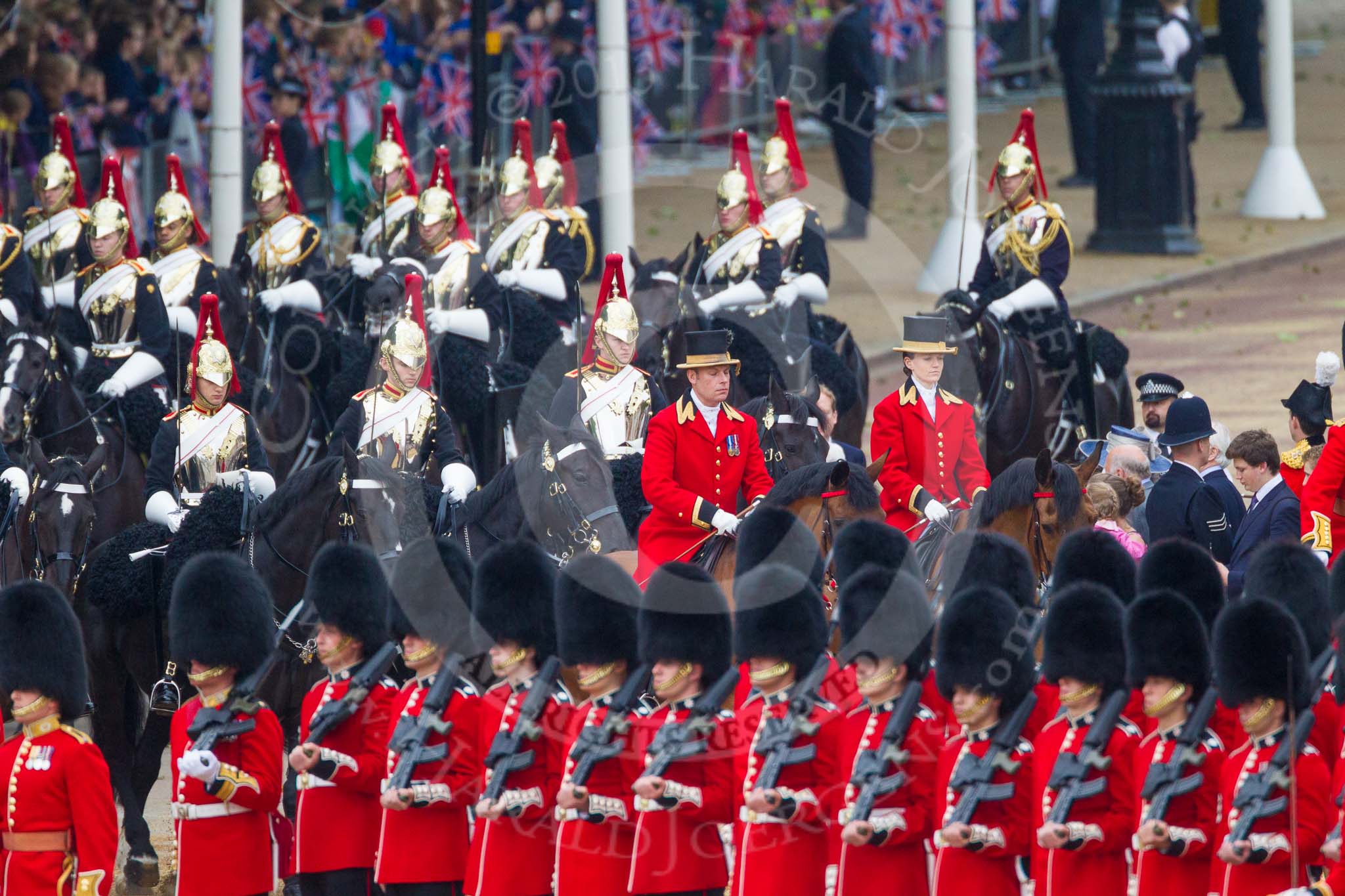 Trooping the Colour 2015. Image #250, 13 June 2015 10:59 Horse Guards Parade, London, UK