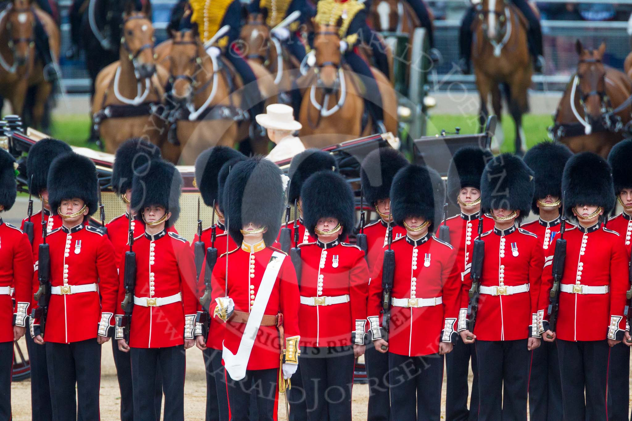 Trooping the Colour 2015. Image #288, 13 June 2015 11:04 Horse Guards Parade, London, UK