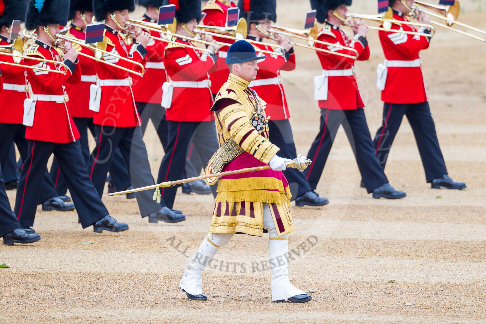 Trooping the Colour 2015. Image #326, 13 June 2015 11:07 Horse Guards Parade, London, UK