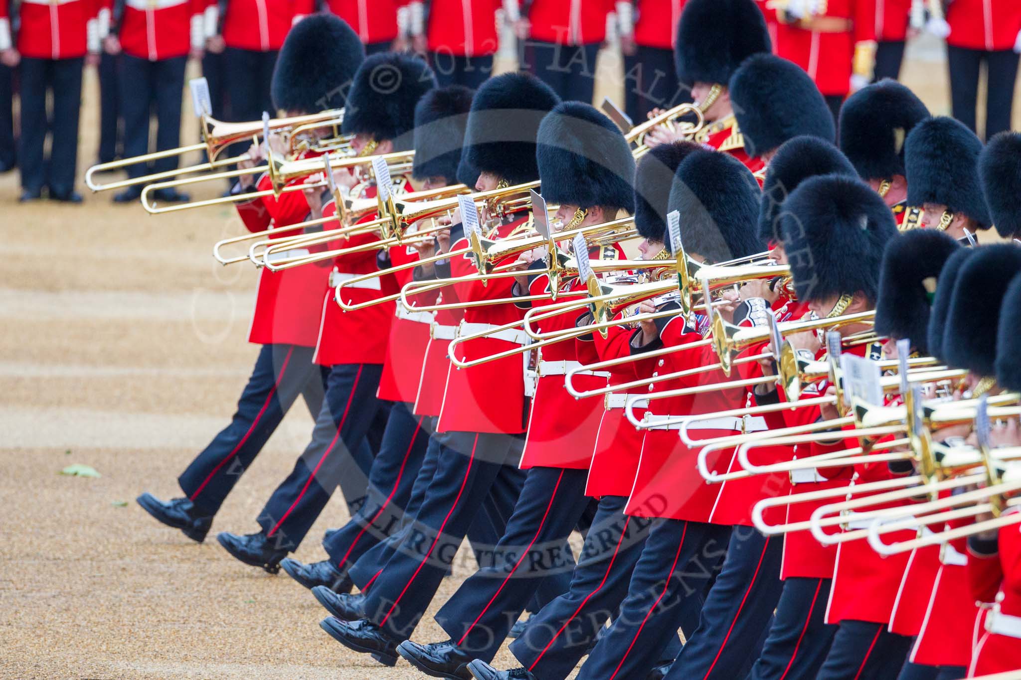 Trooping the Colour 2015. Image #349, 13 June 2015 11:12 Horse Guards Parade, London, UK